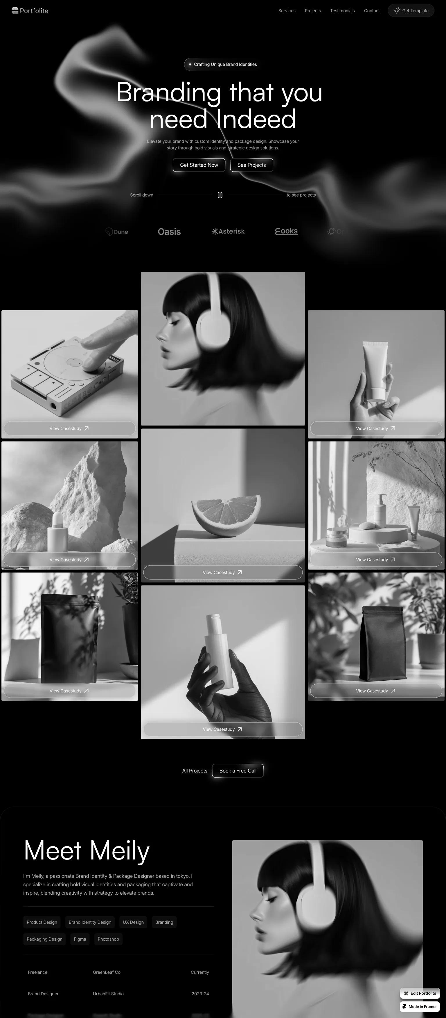 Portfolite screenshot