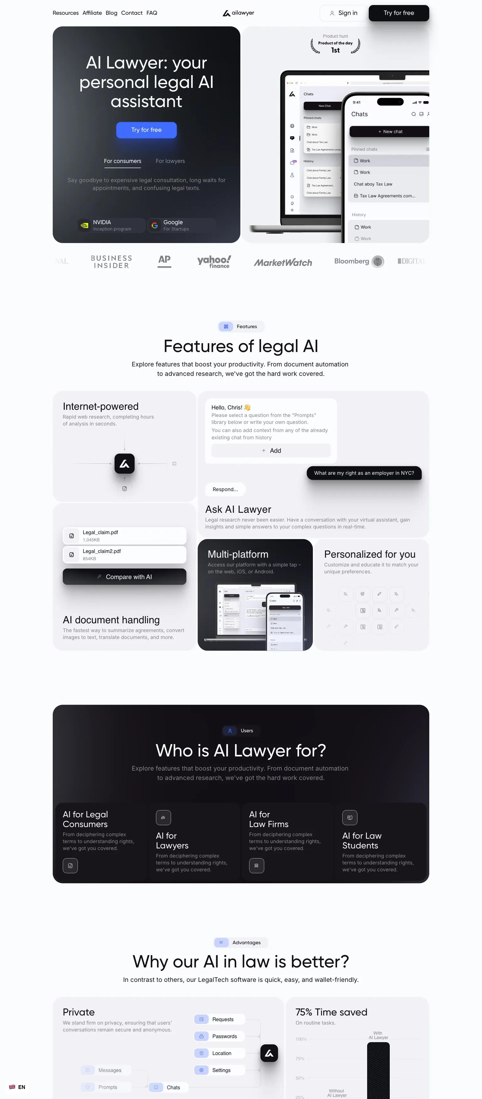 AI Lawyer screenshot