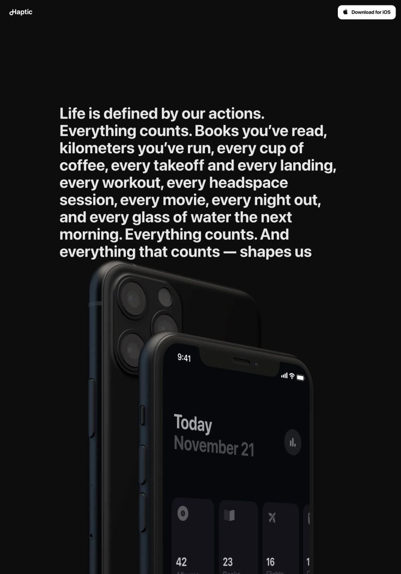 Haptic screenshot