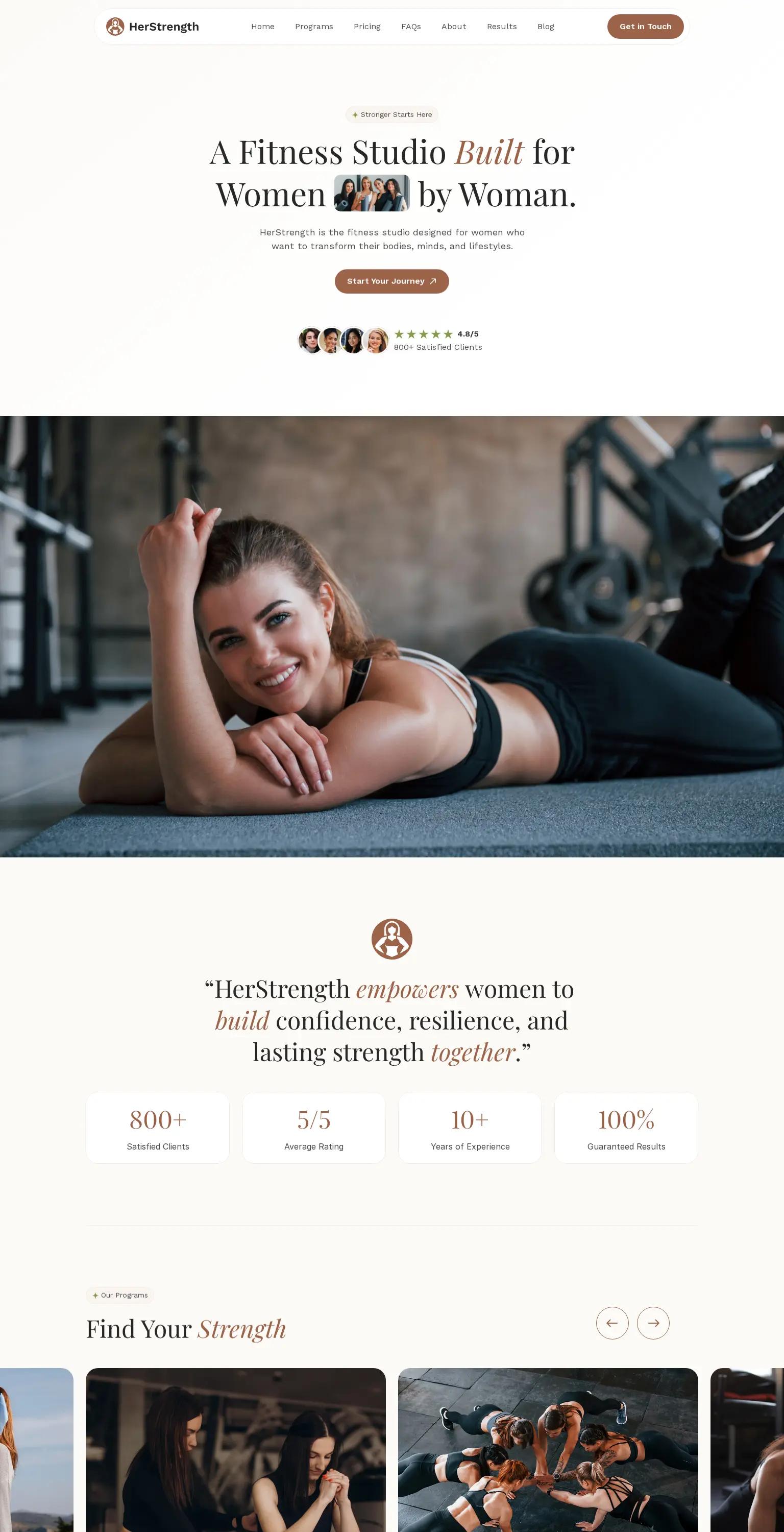 HerStrength screenshot