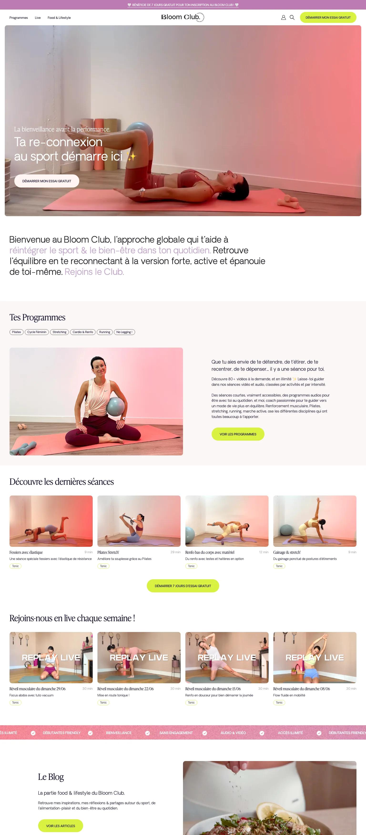 Bloom Club screenshot