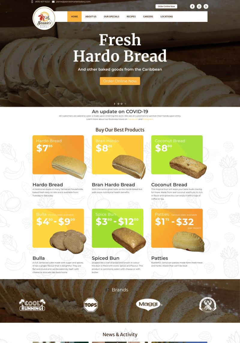 Jeanie’s Market & Bakery screenshot