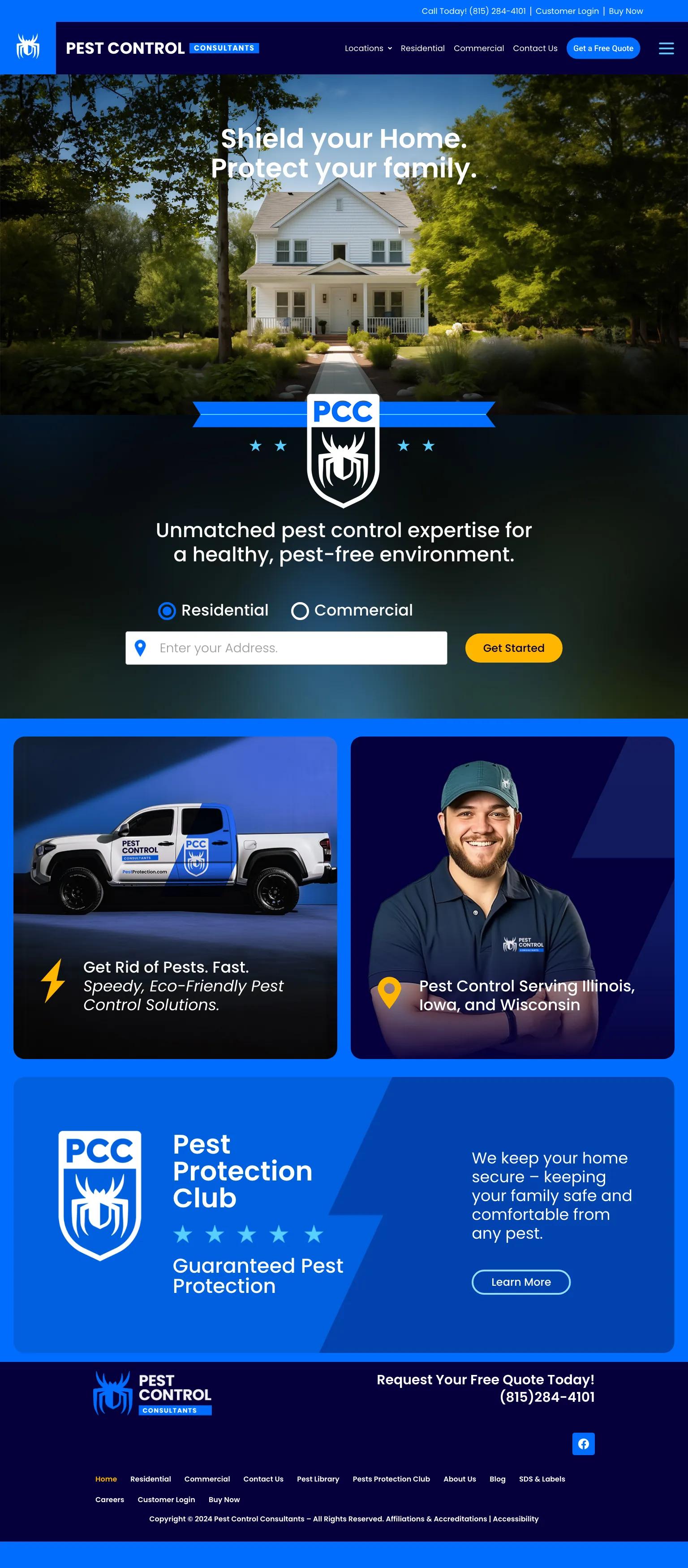 Pest Control Consultants screenshot