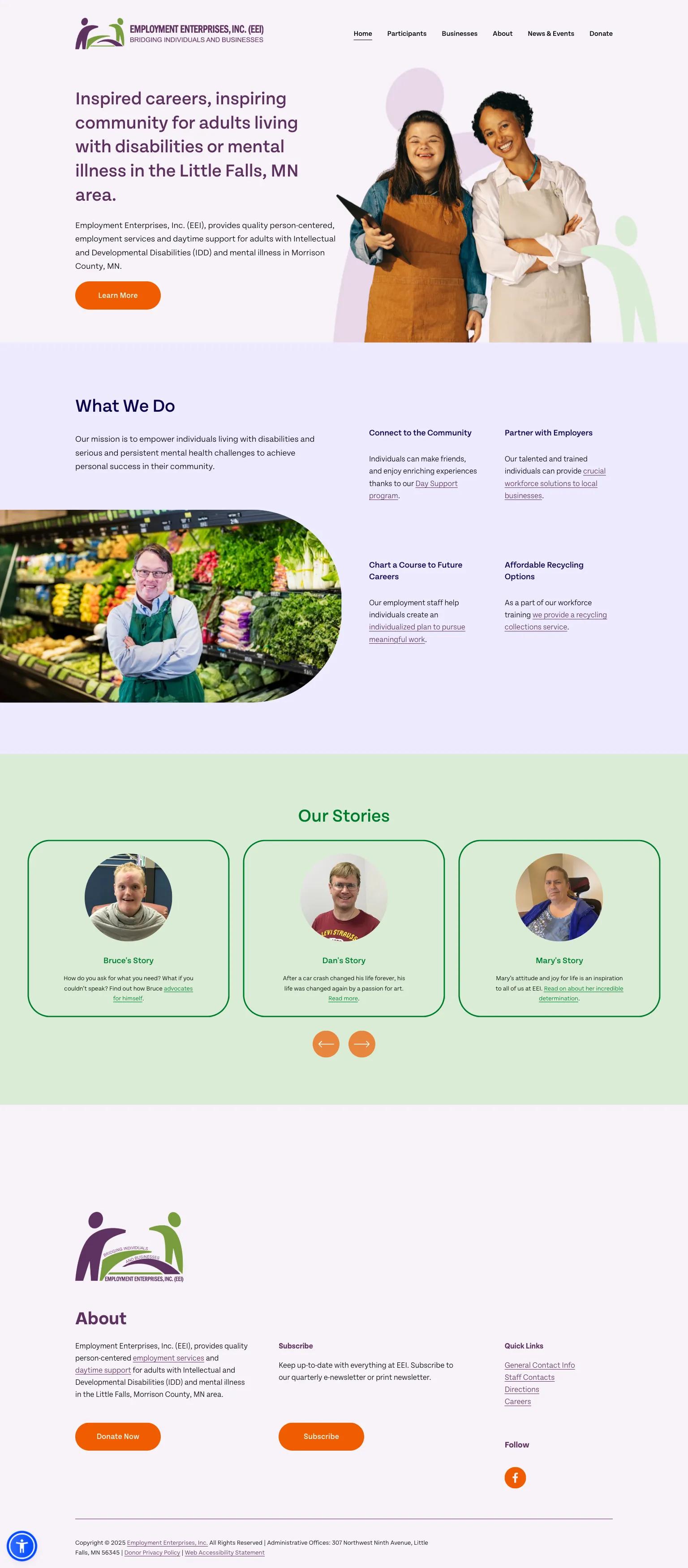 Employment Enterprises screenshot