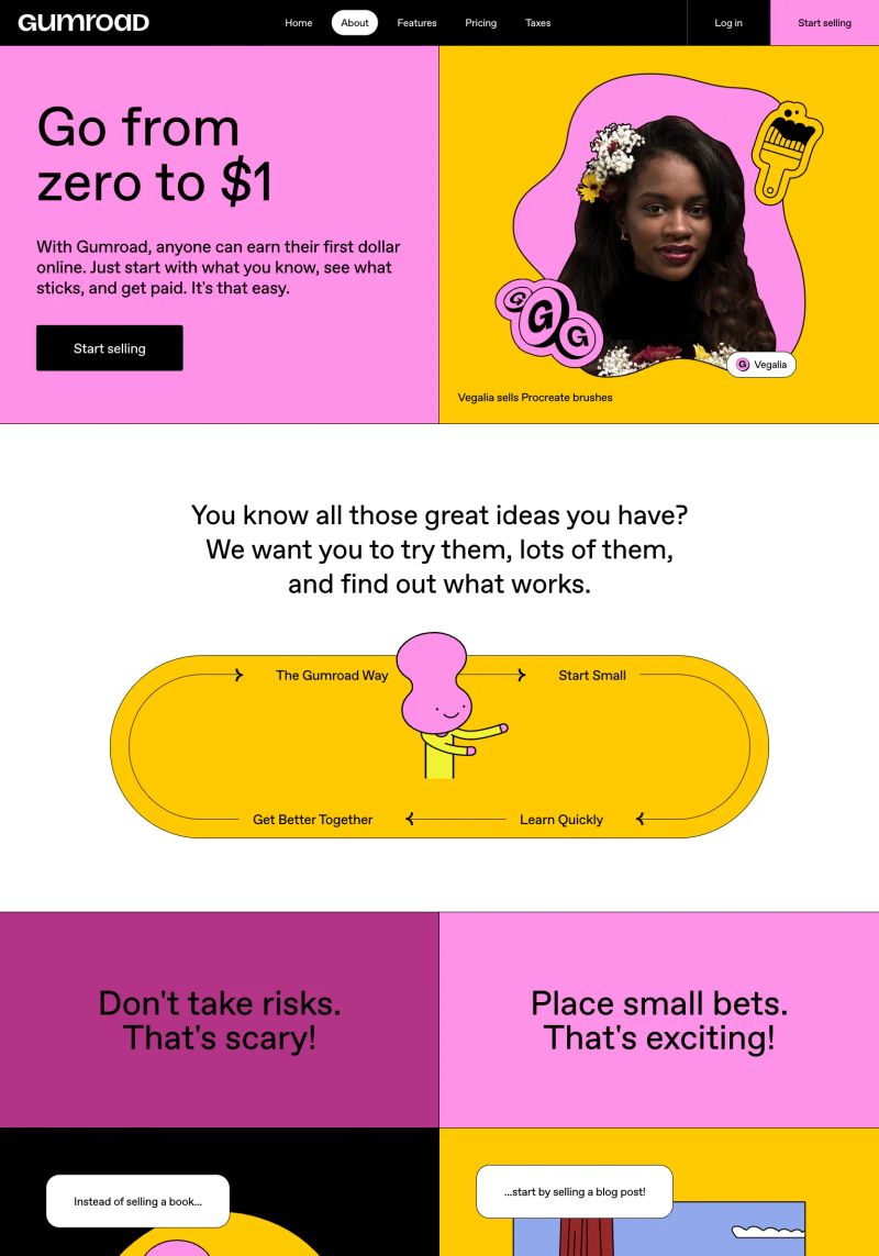 Gumroad screenshot