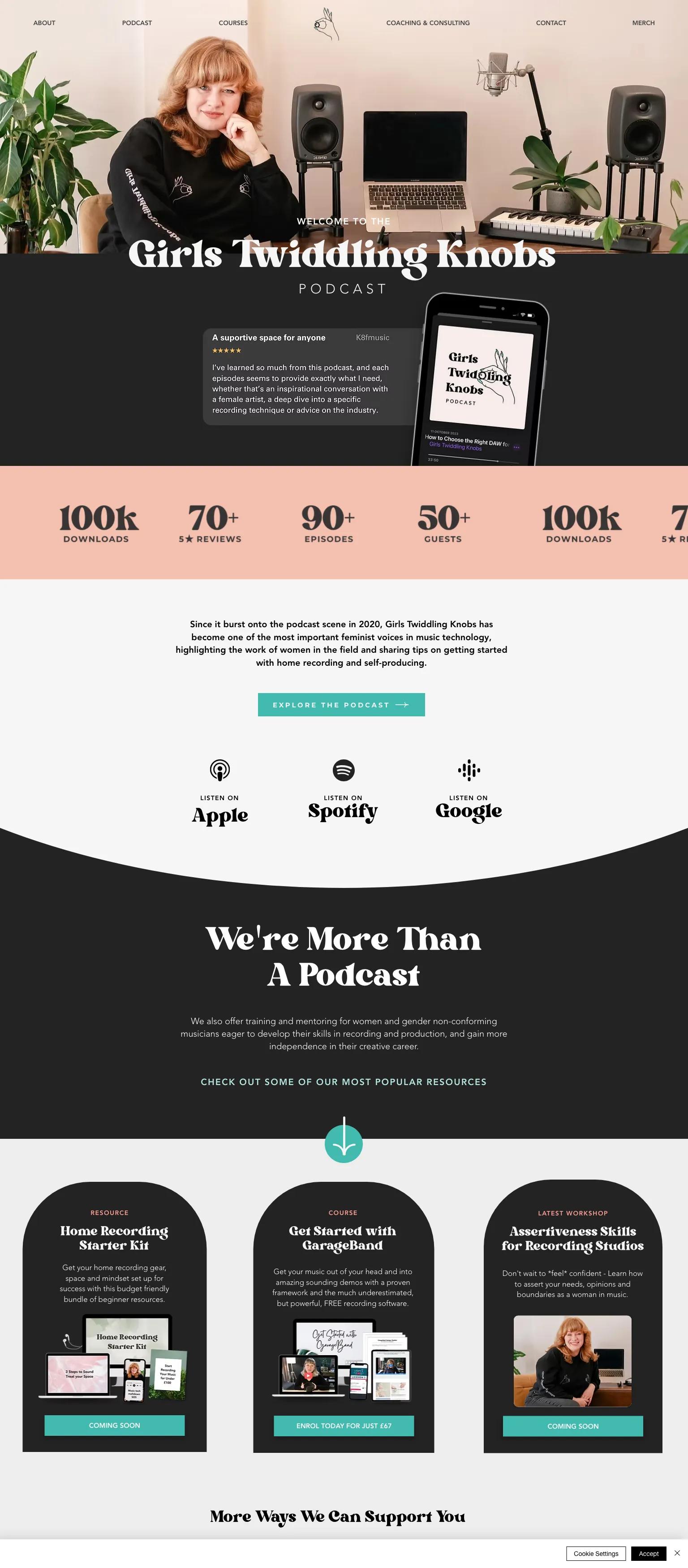 Girls Twiddling Knobs screenshot