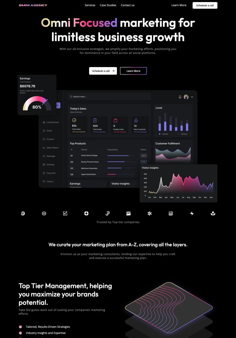 Omni Agency screenshot