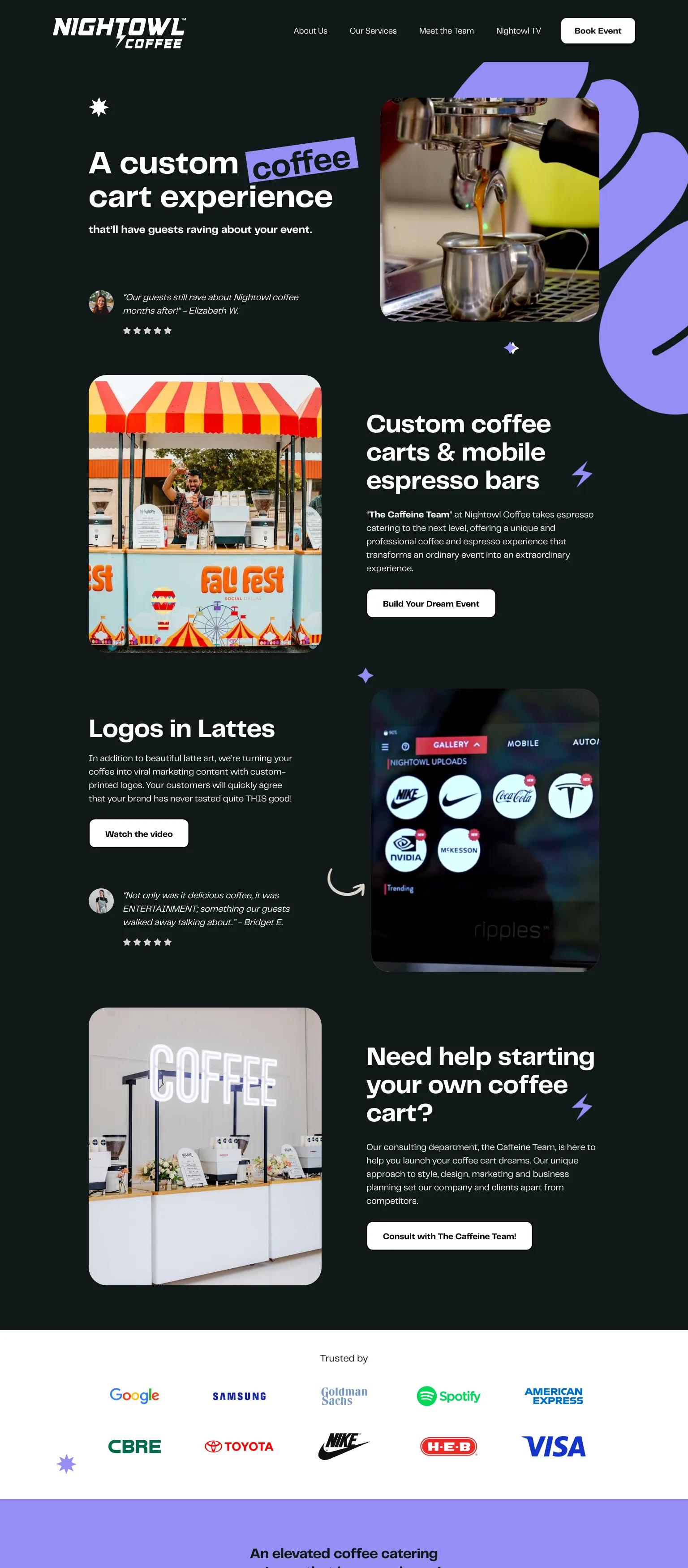 Nightowl Coffee screenshot