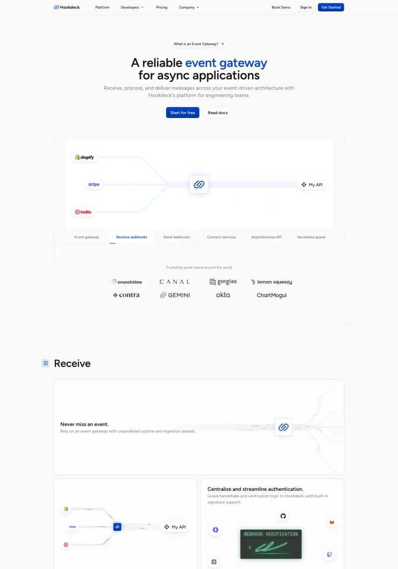 Hookdeck screenshot