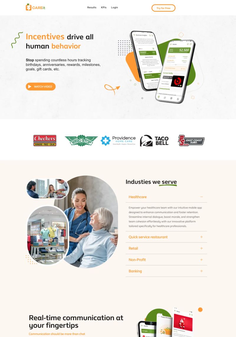 CAREit screenshot