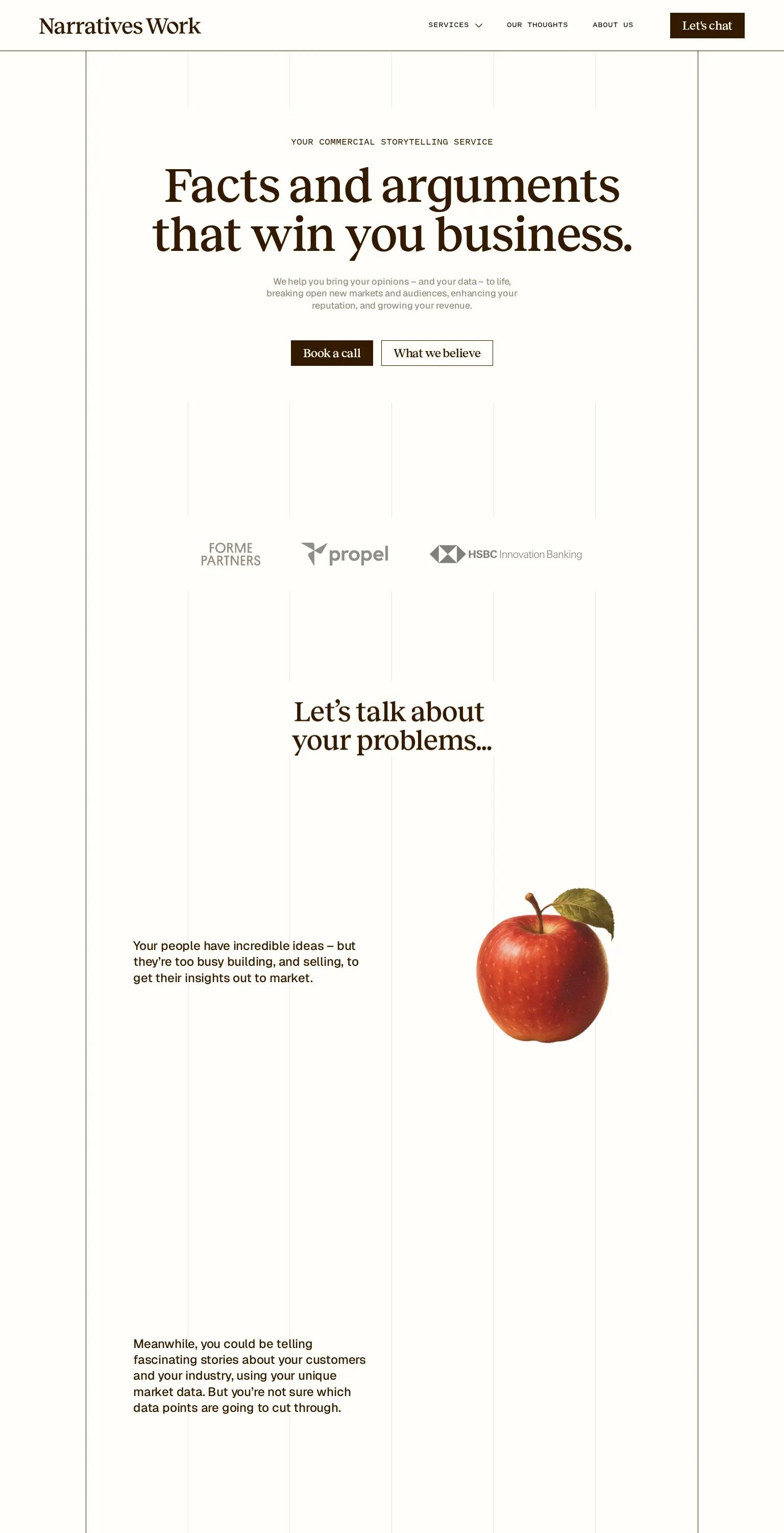 Narratives Work screenshot