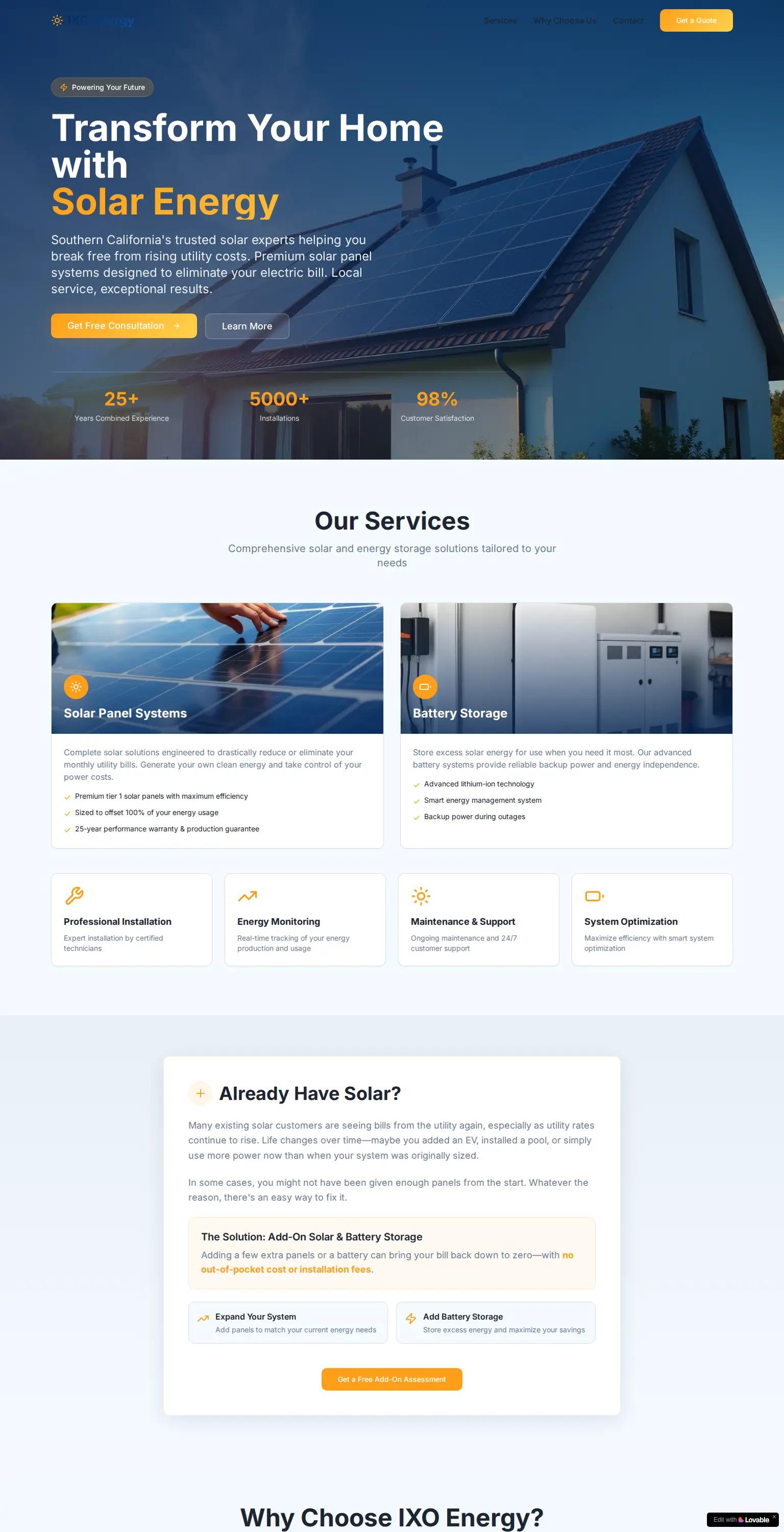 IXO Energy screenshot