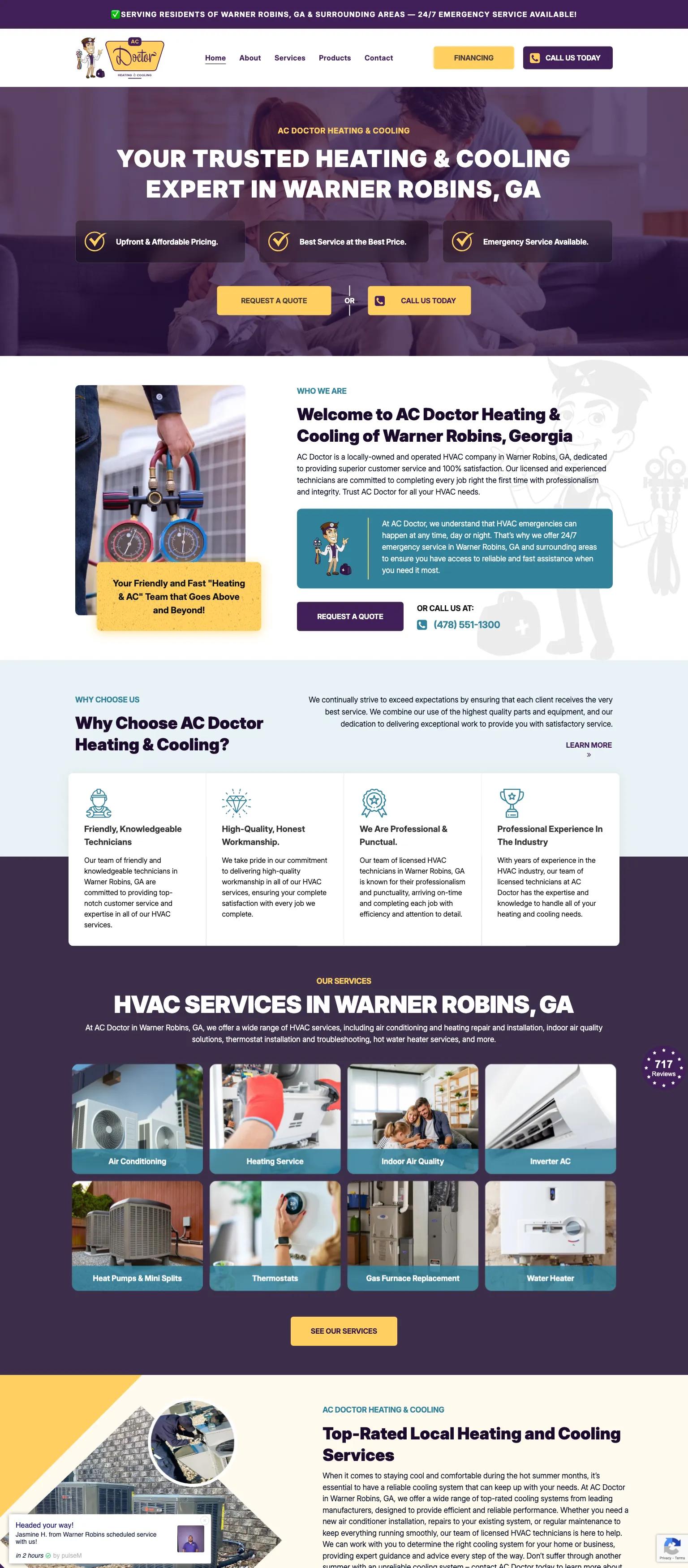 AC Doctor Heating & Cooling screenshot