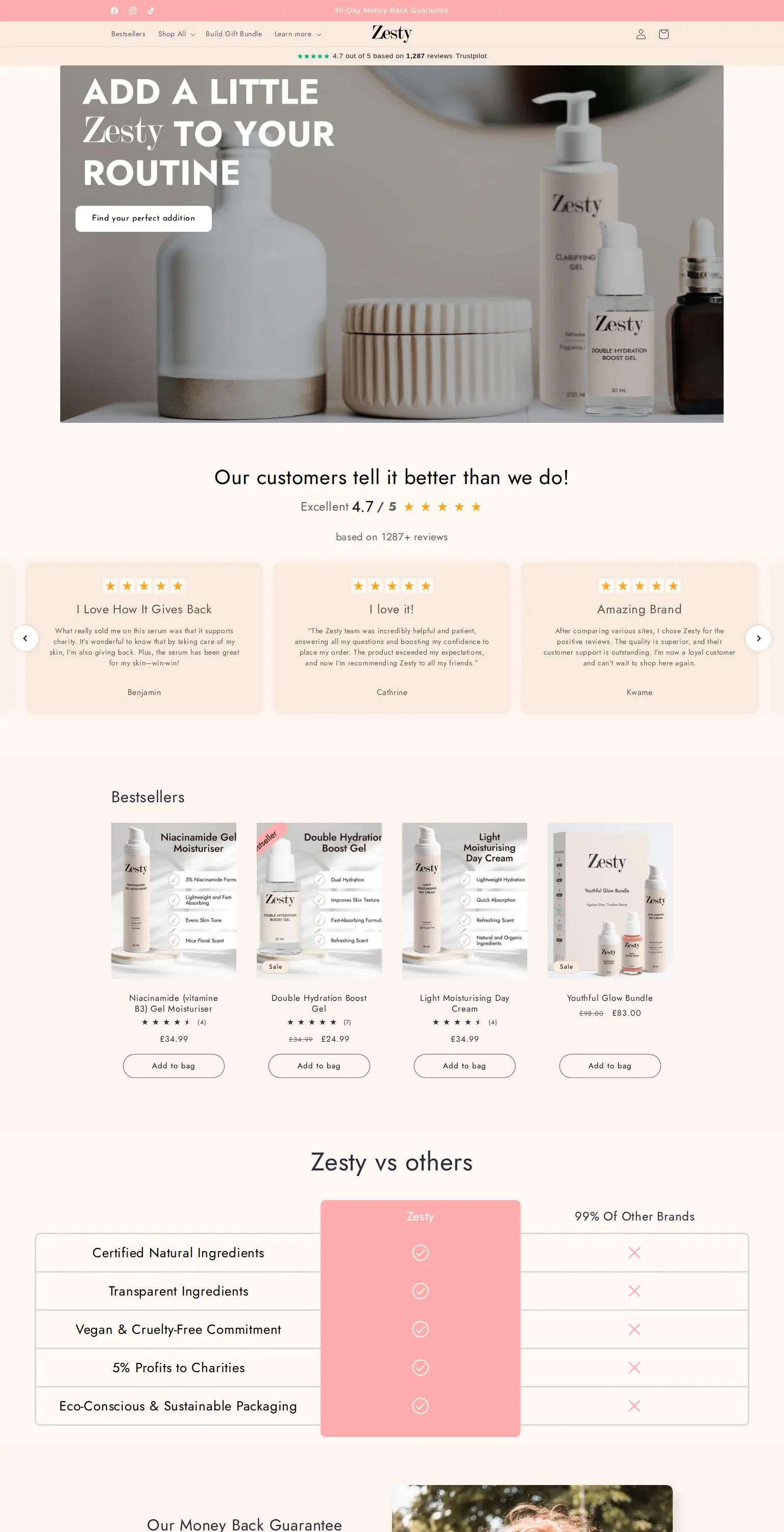 Zesty Beauty screenshot