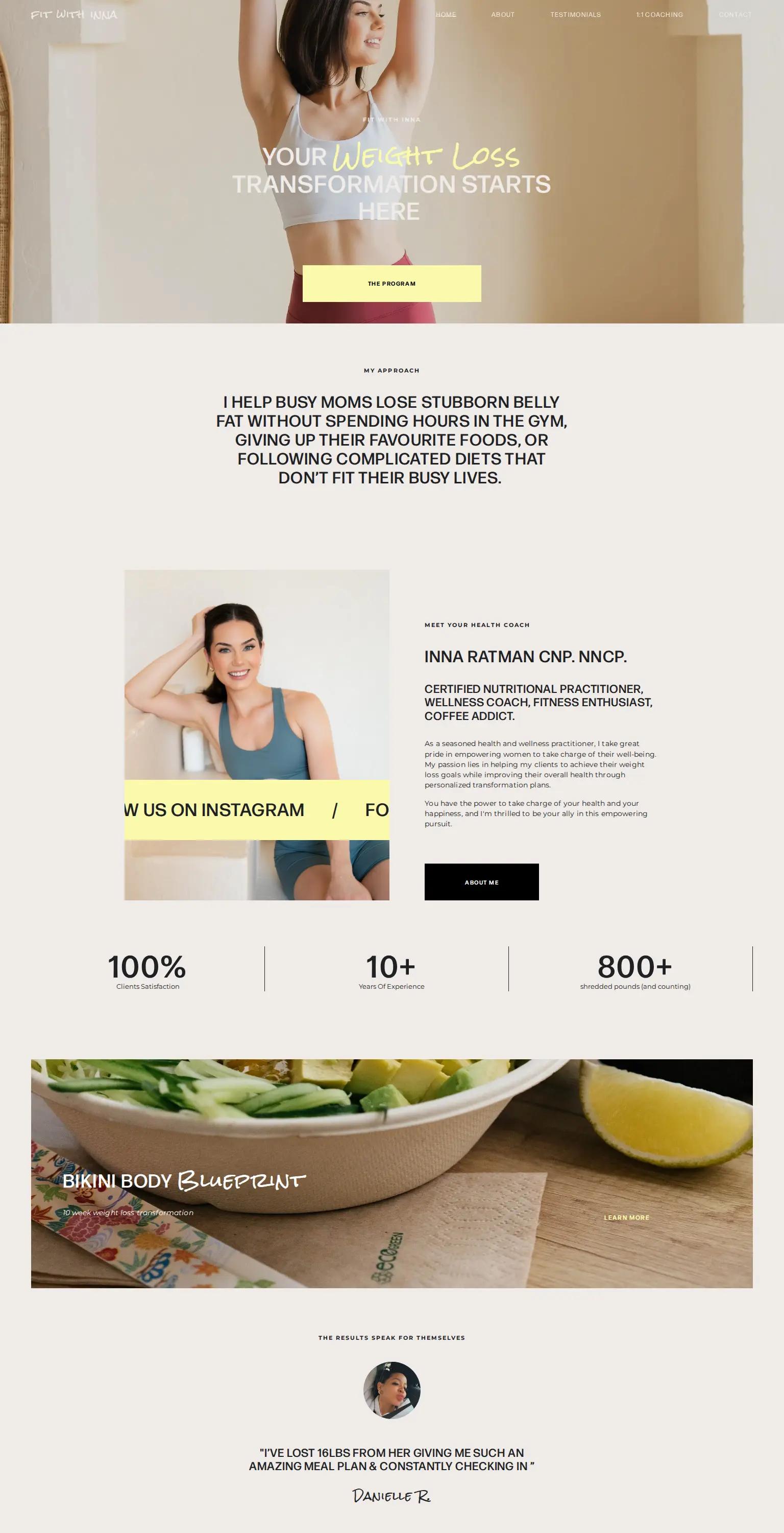 Fit With Inna screenshot