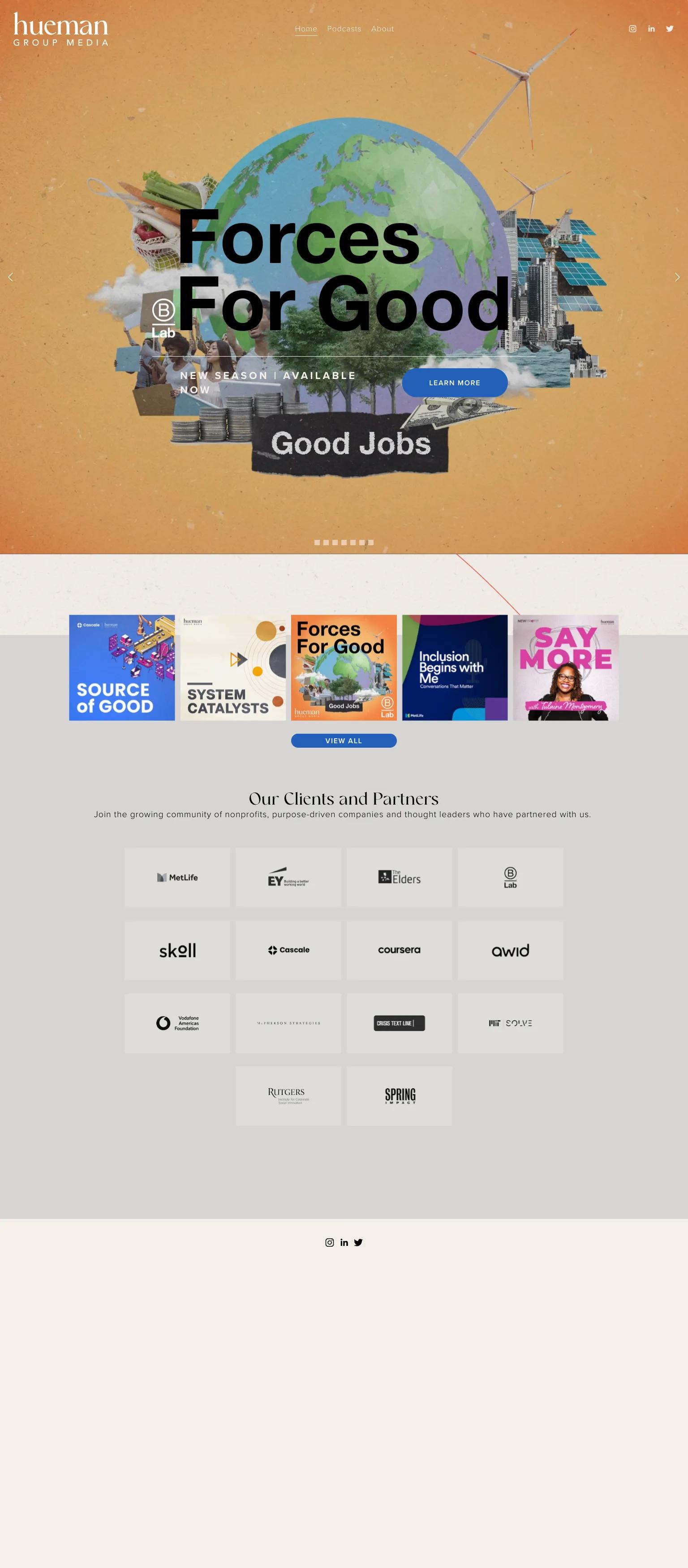 Hueman Group Media screenshot