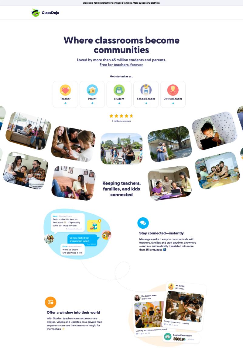 ClassDojo screenshot