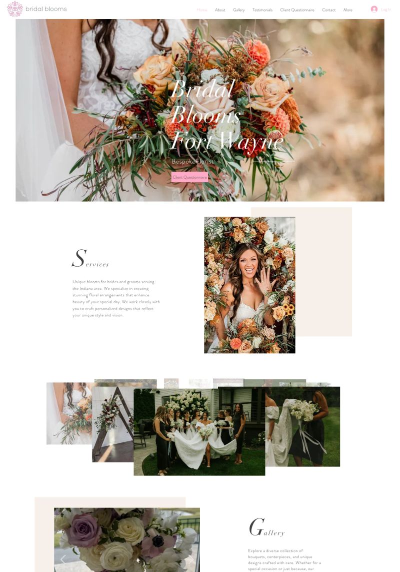 Bridal Blooms Fort Wayne screenshot