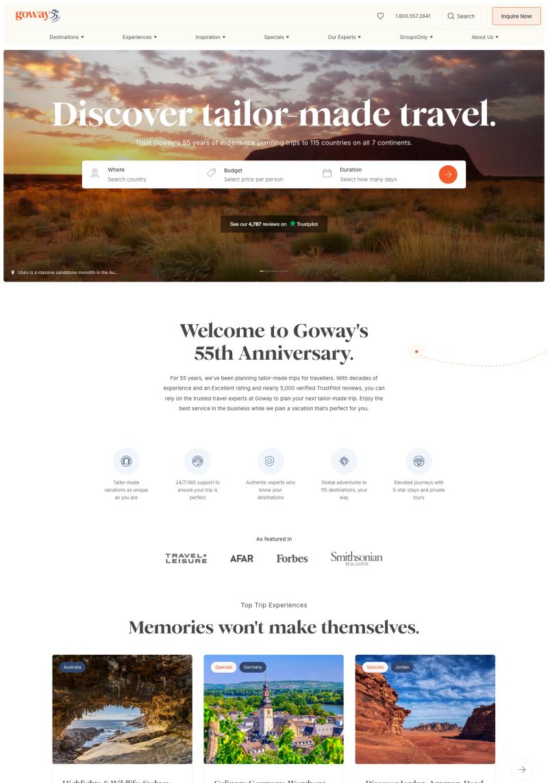 Goway screenshot