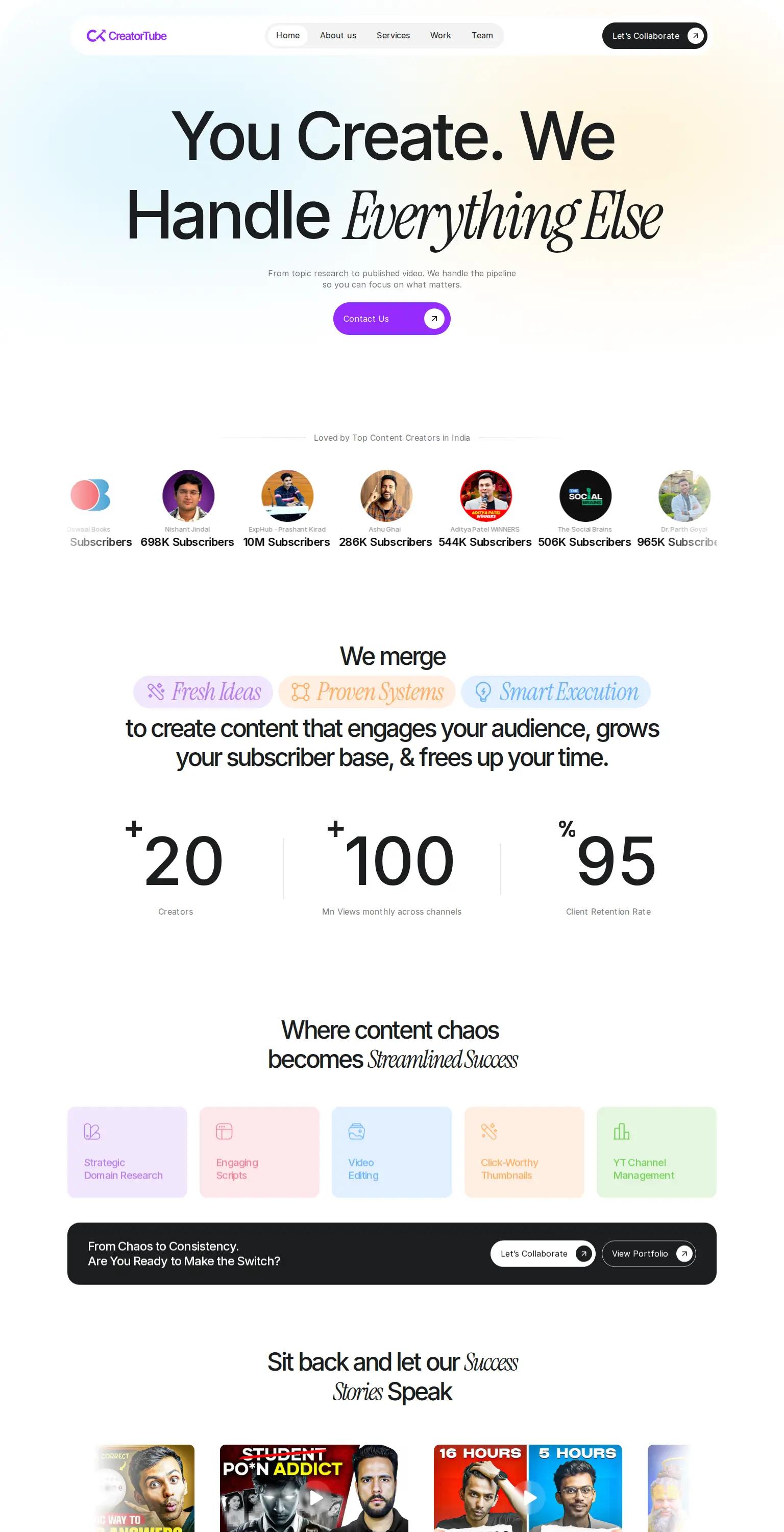 CreatorTube screenshot