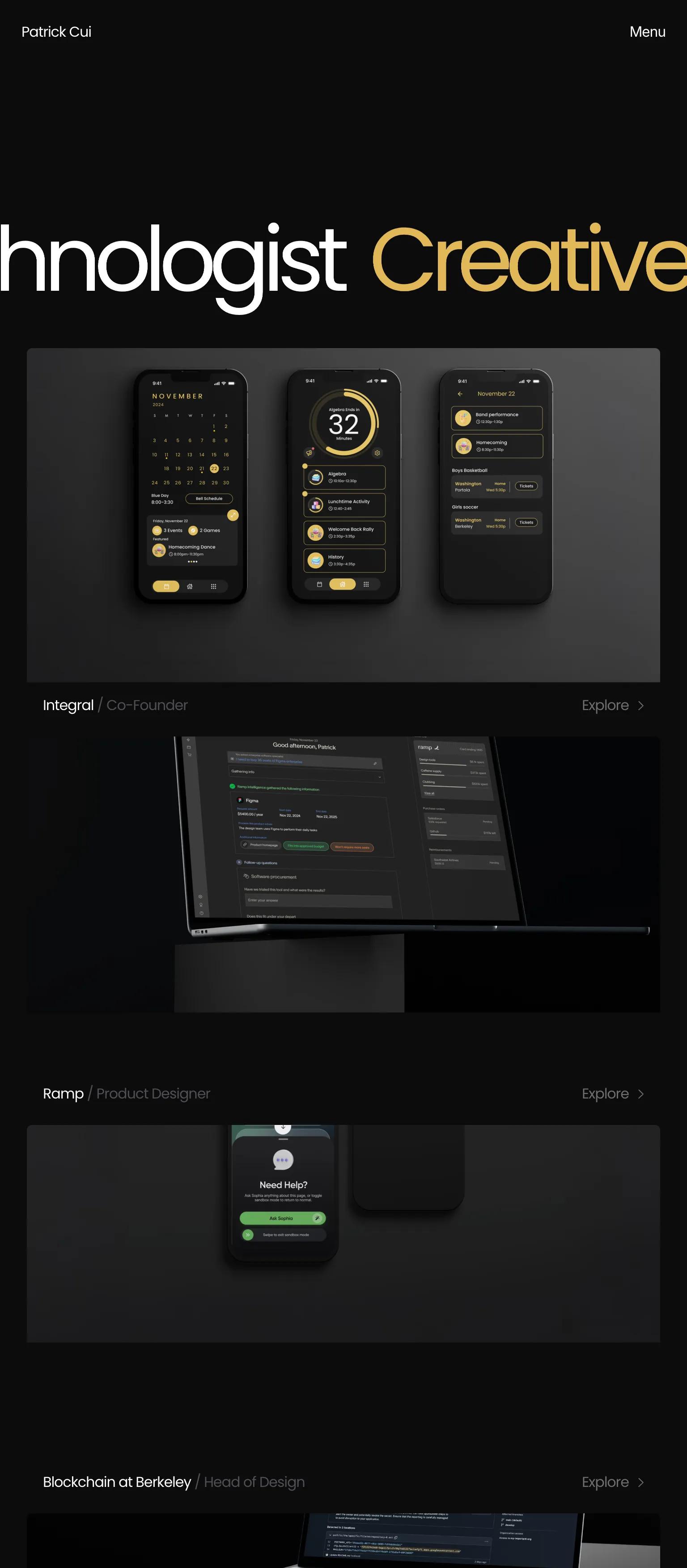 Patrick Cui screenshot