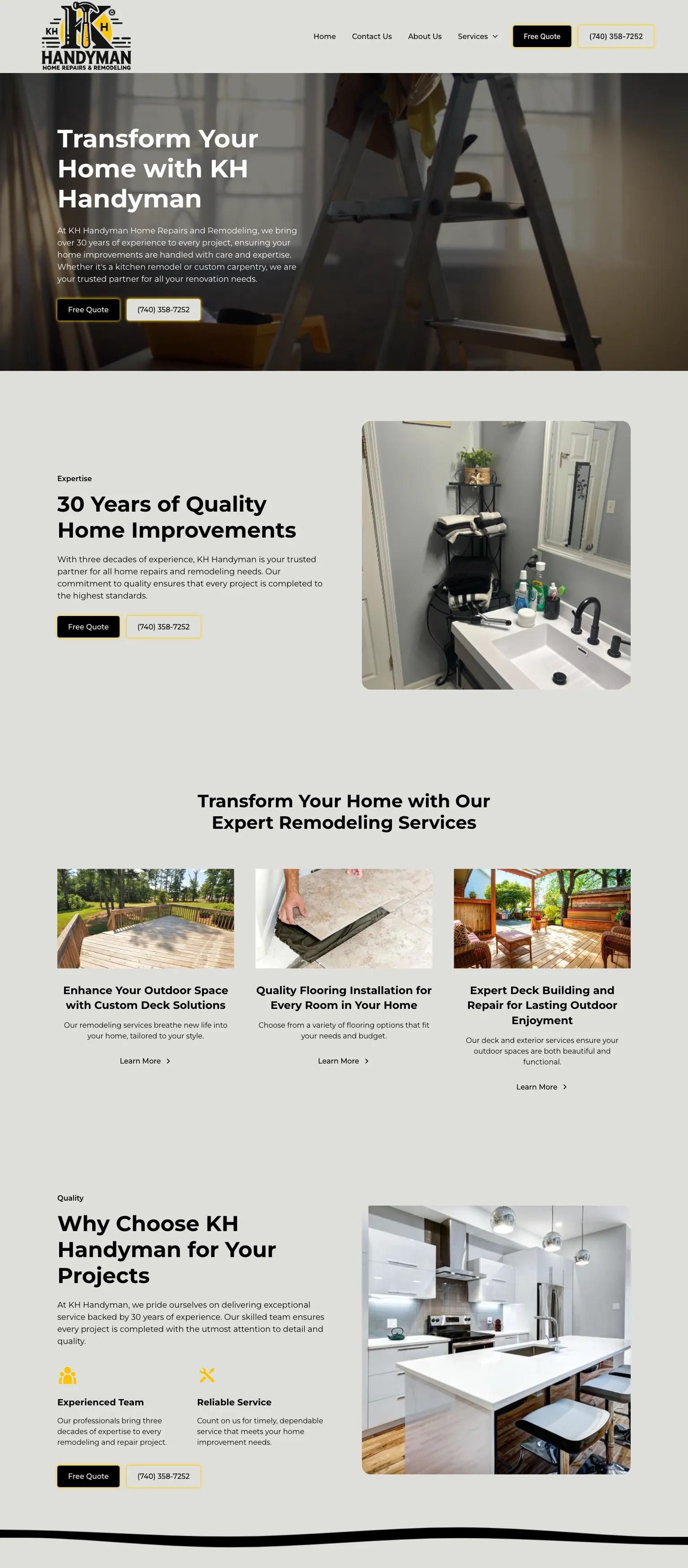 KH Handyman Home Repairs screenshot