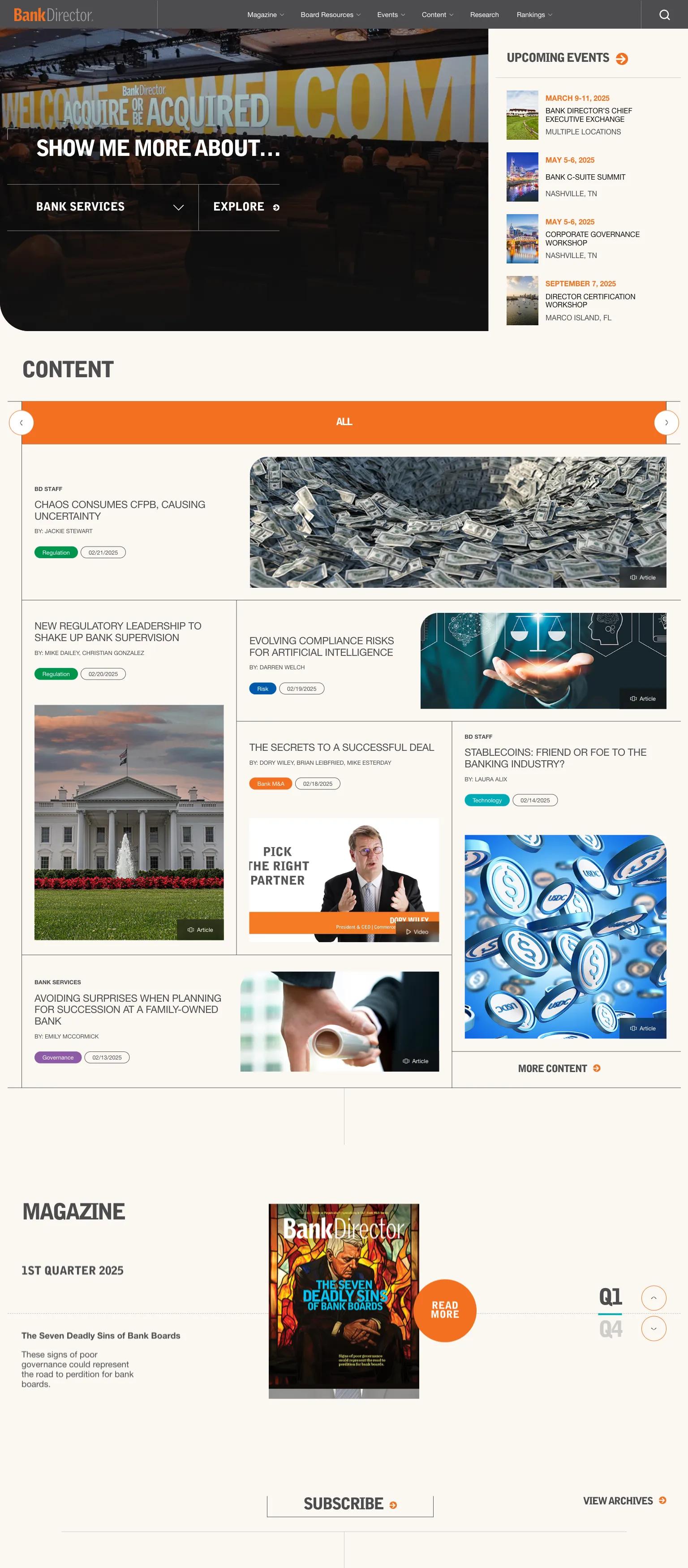 Bank Director screenshot