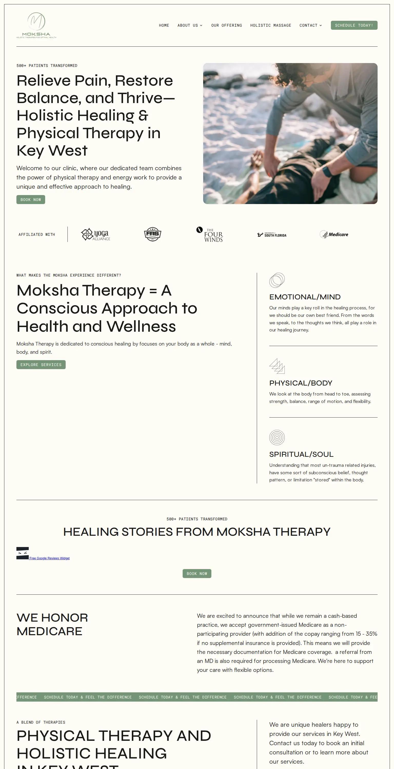 Moksha Therapy screenshot