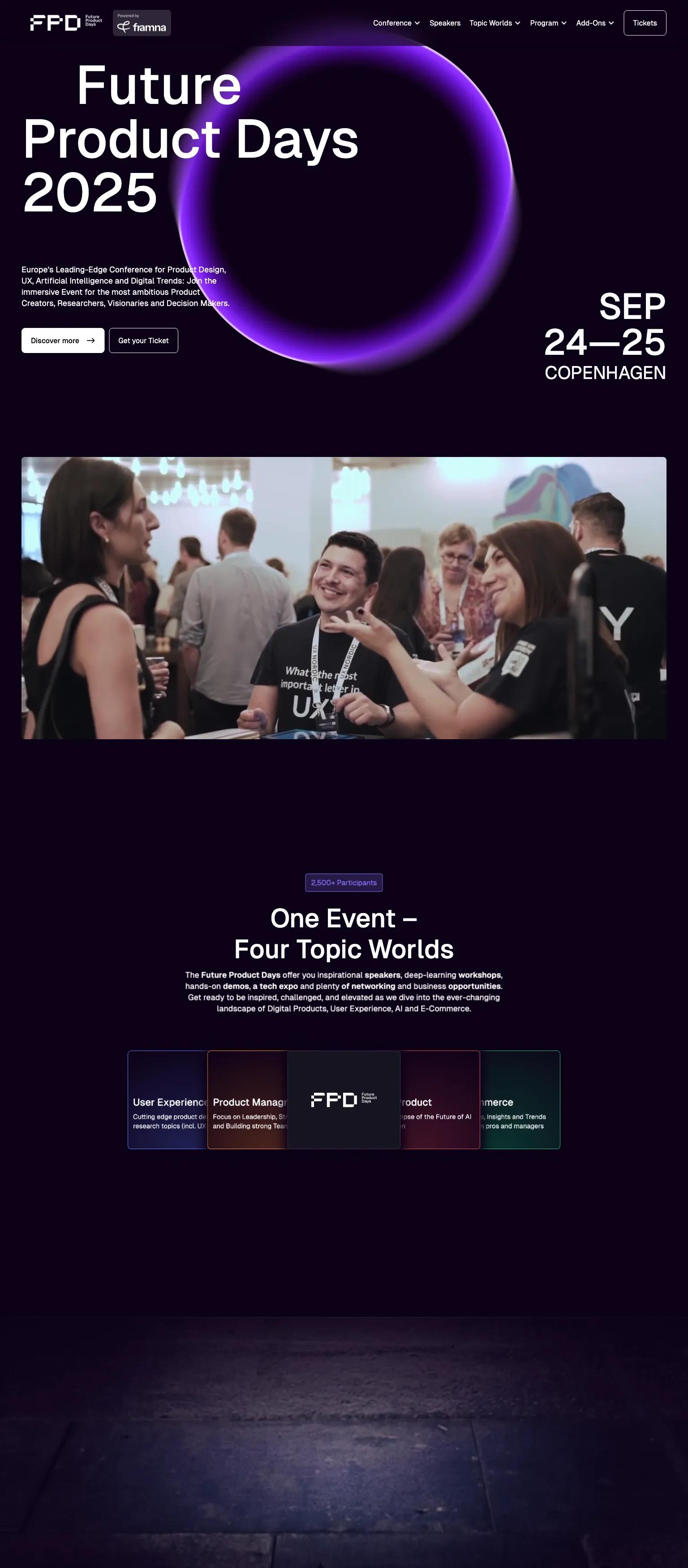 Future Product Days screenshot