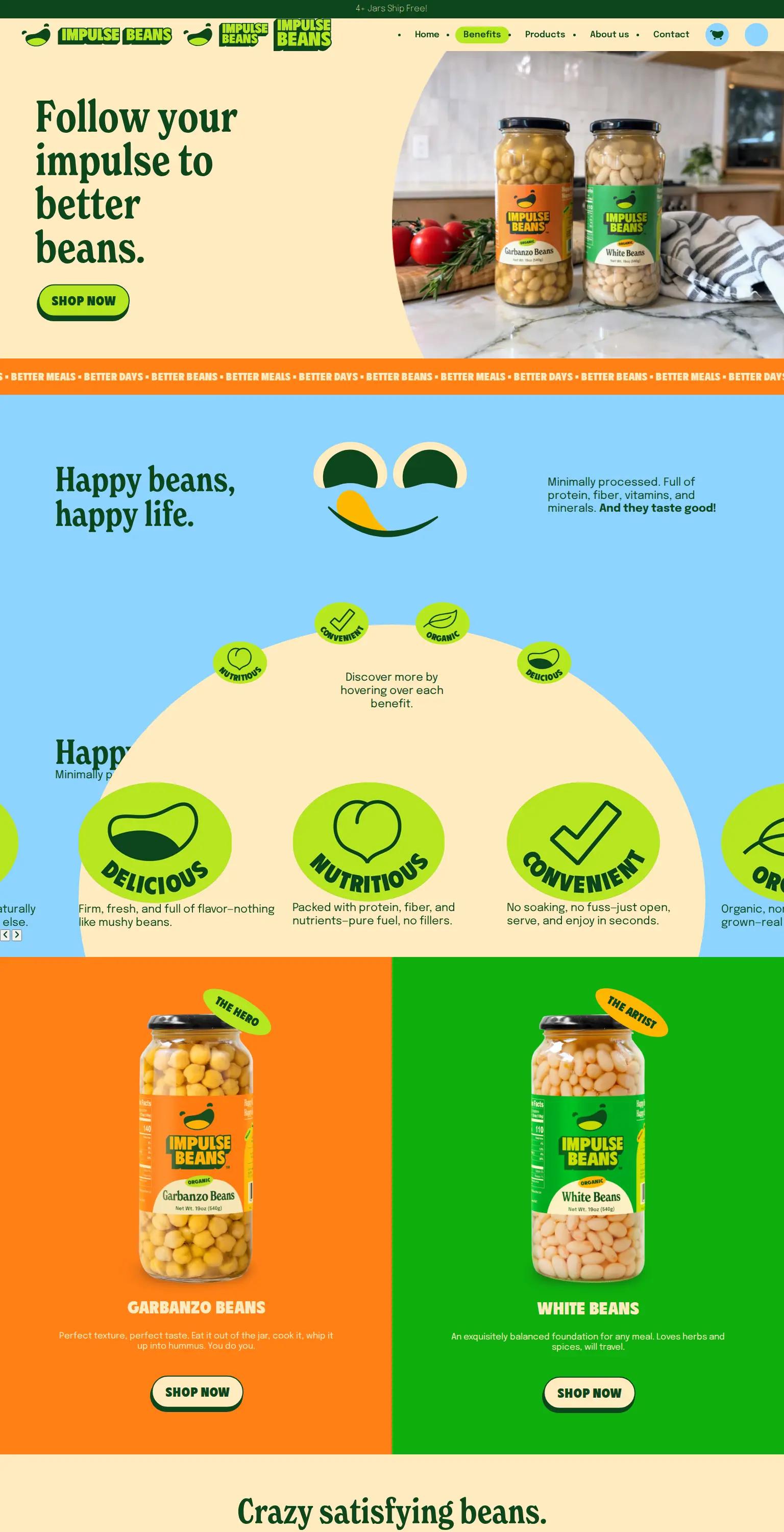 Impulse Beans screenshot