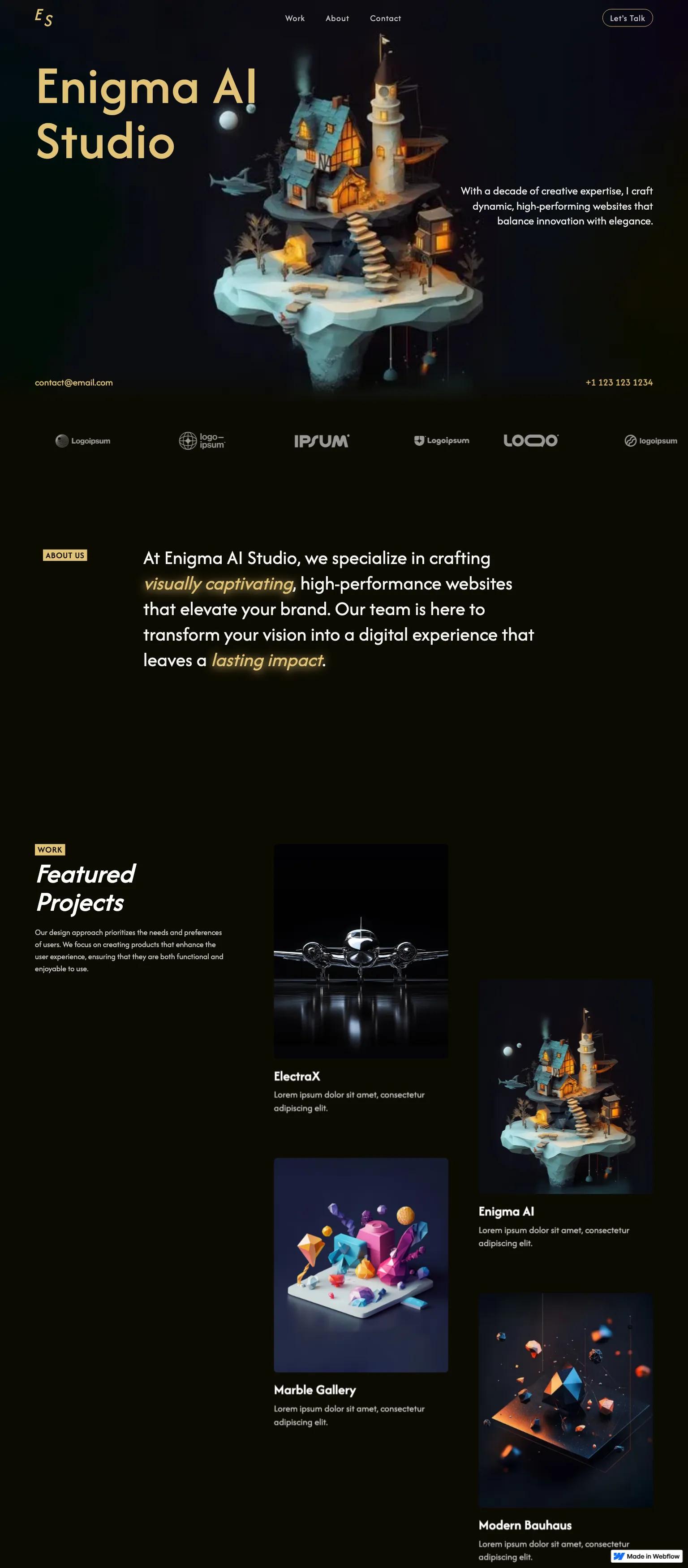 Enigma AI Studio screenshot