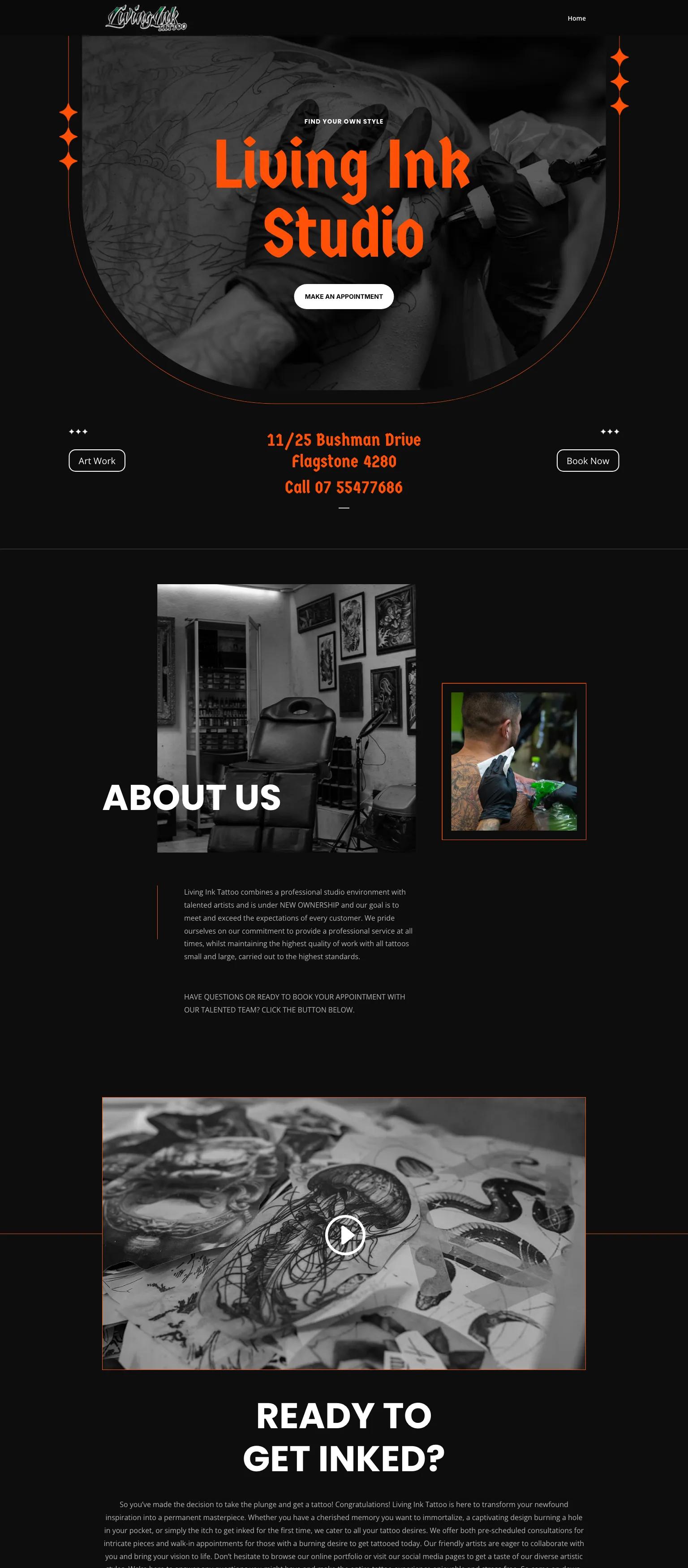 Living Ink Tattoo screenshot