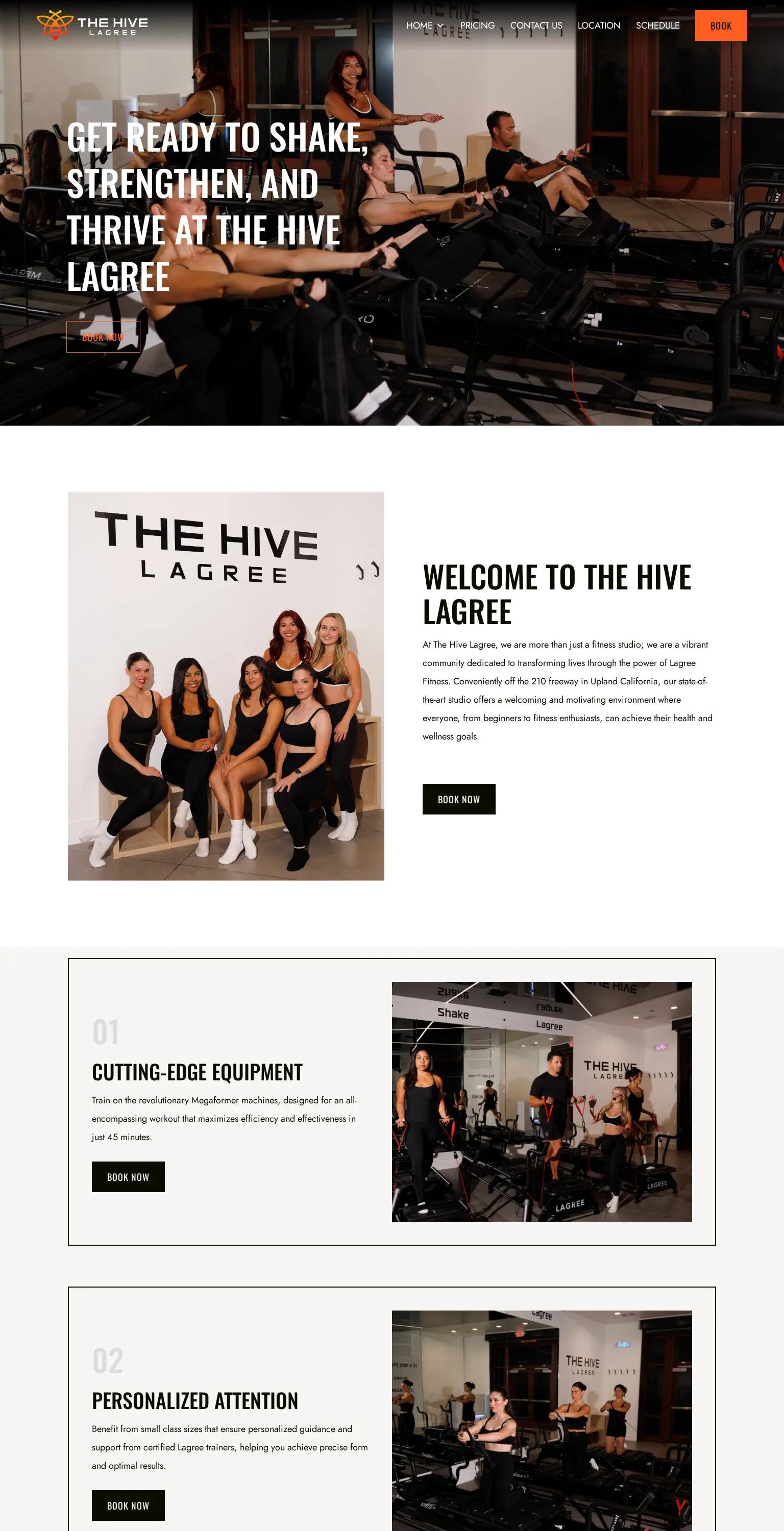 The Hive Lagree screenshot