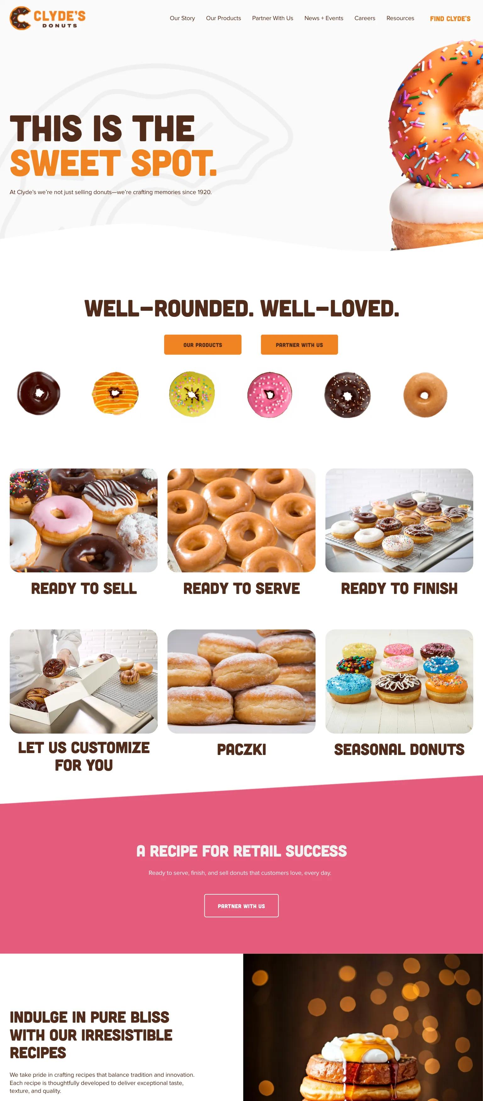 Clyde's Donuts screenshot