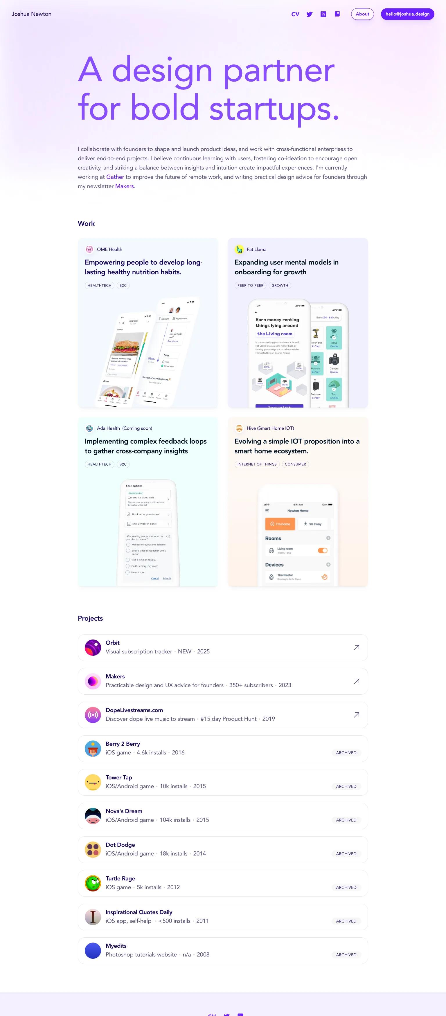 Joshua Newton screenshot