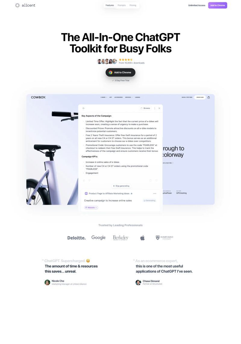 Alicent screenshot