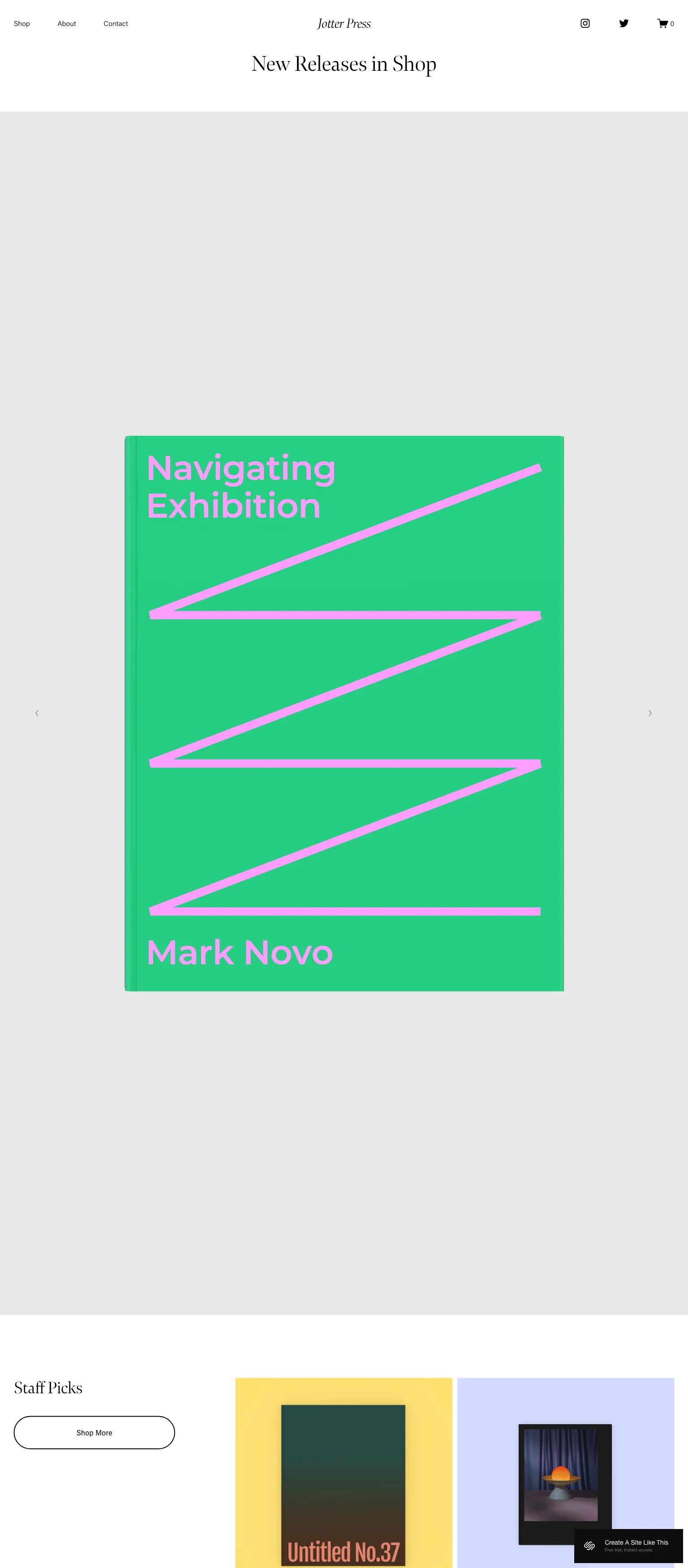 Jotterpress screenshot