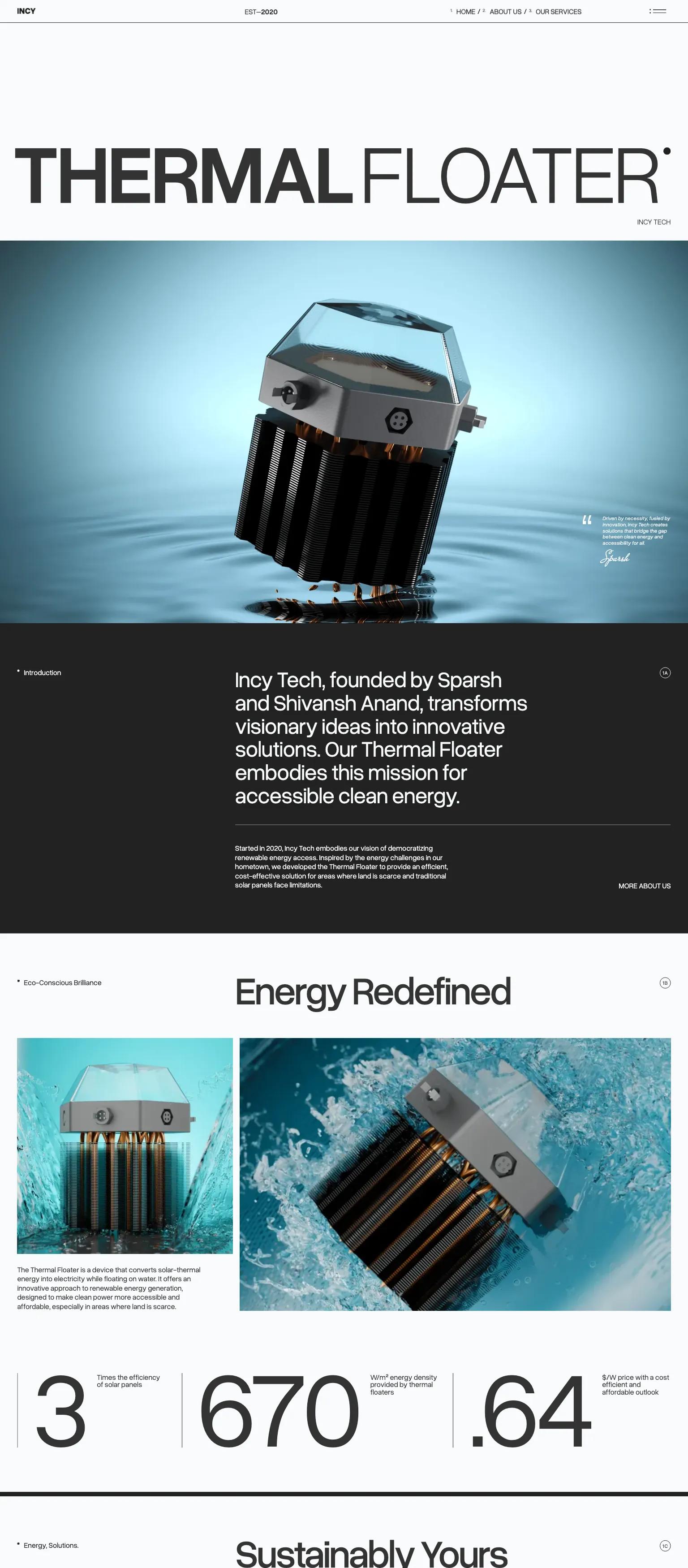 Incy Tech screenshot