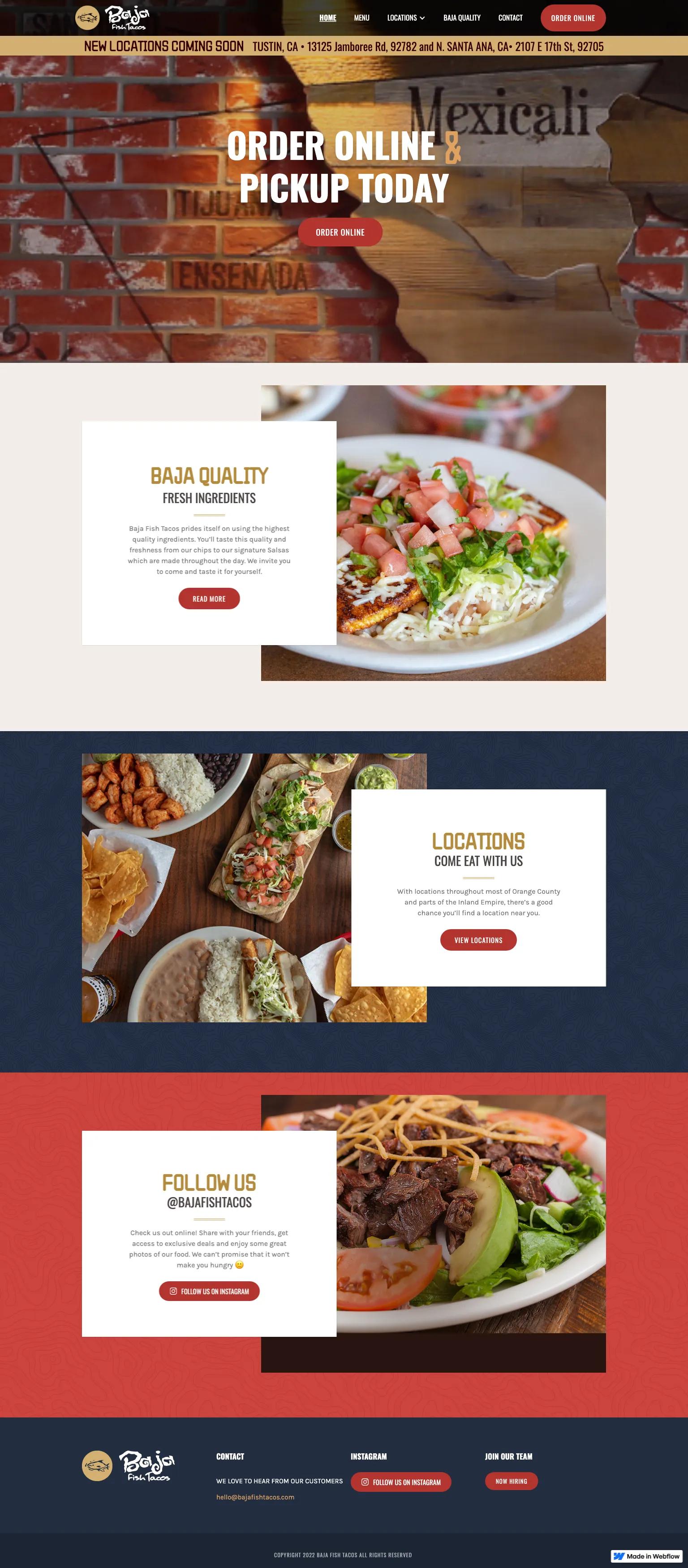 Baja Fish Tacos screenshot