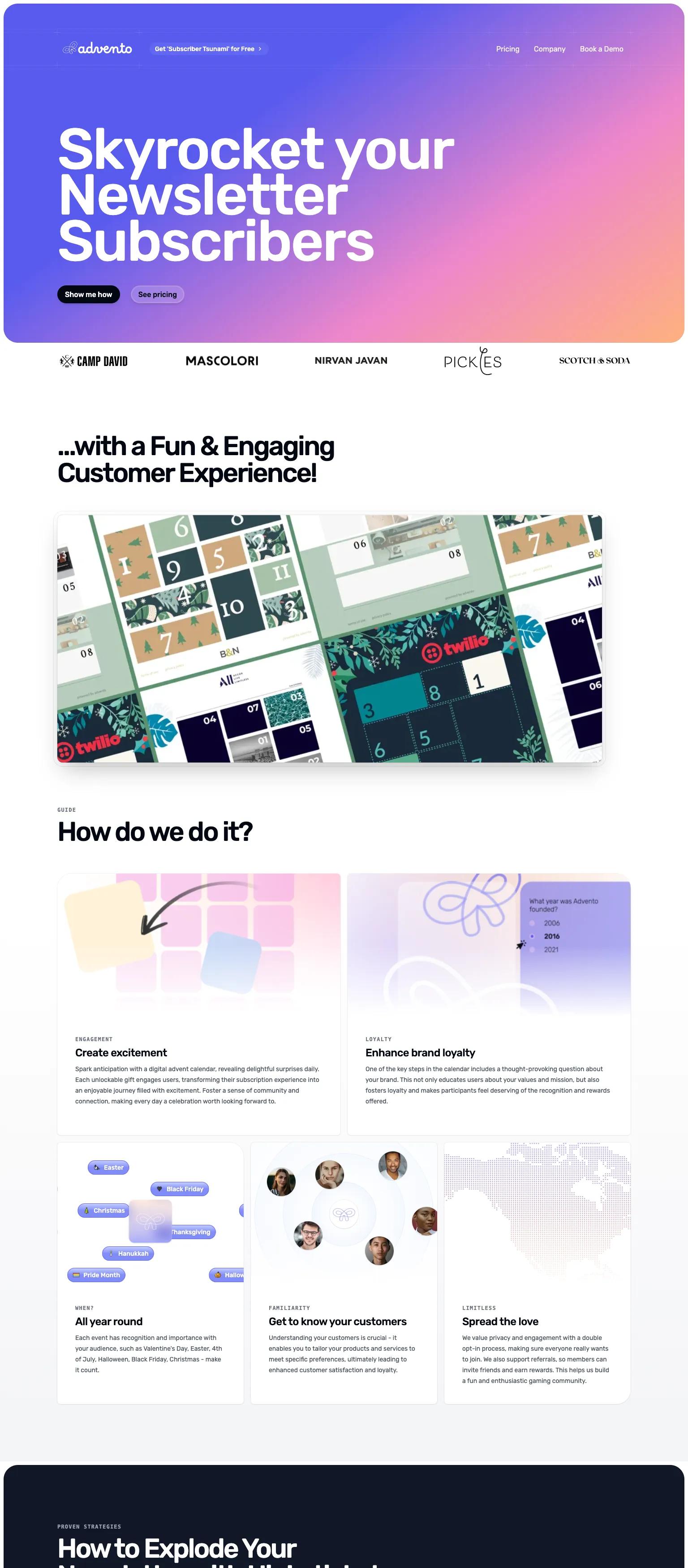 Subscriber Tsunami screenshot