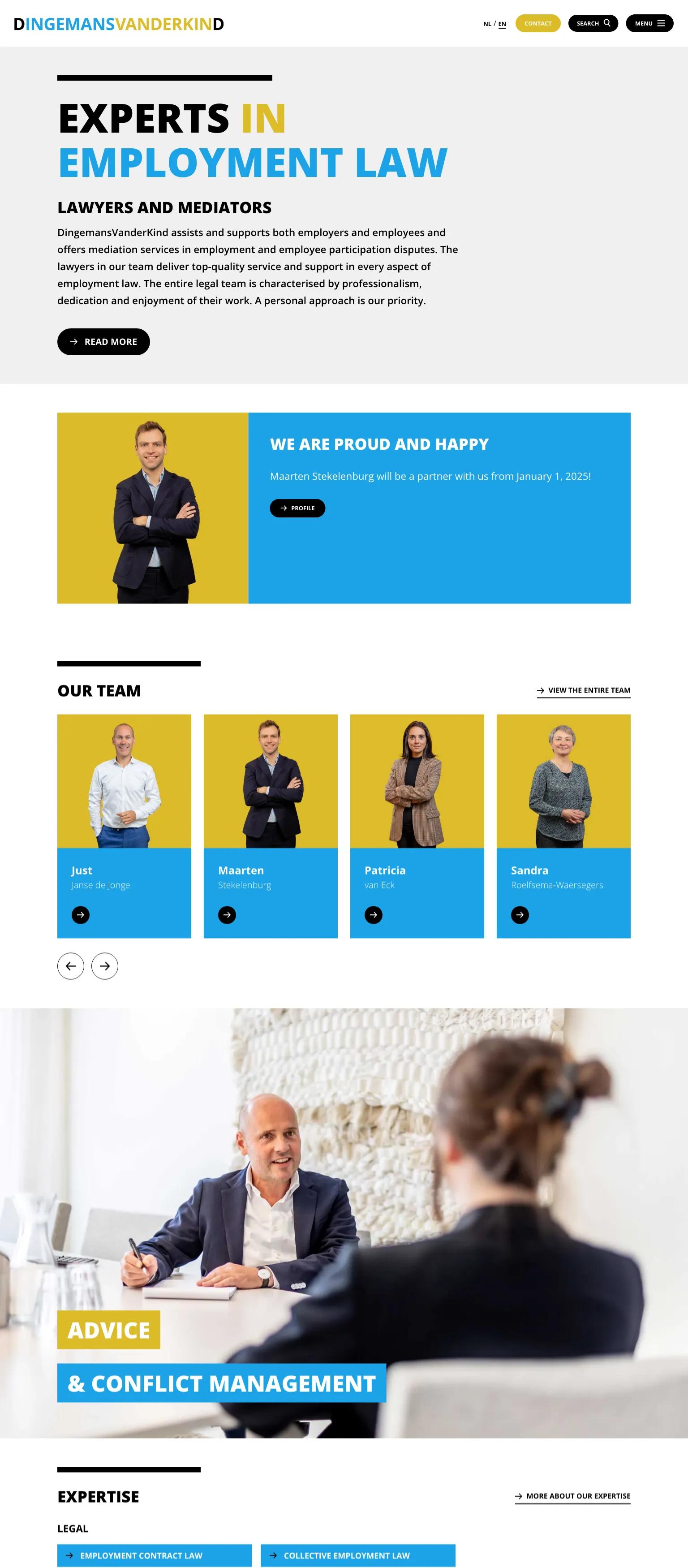 Dingemans VanderKind screenshot