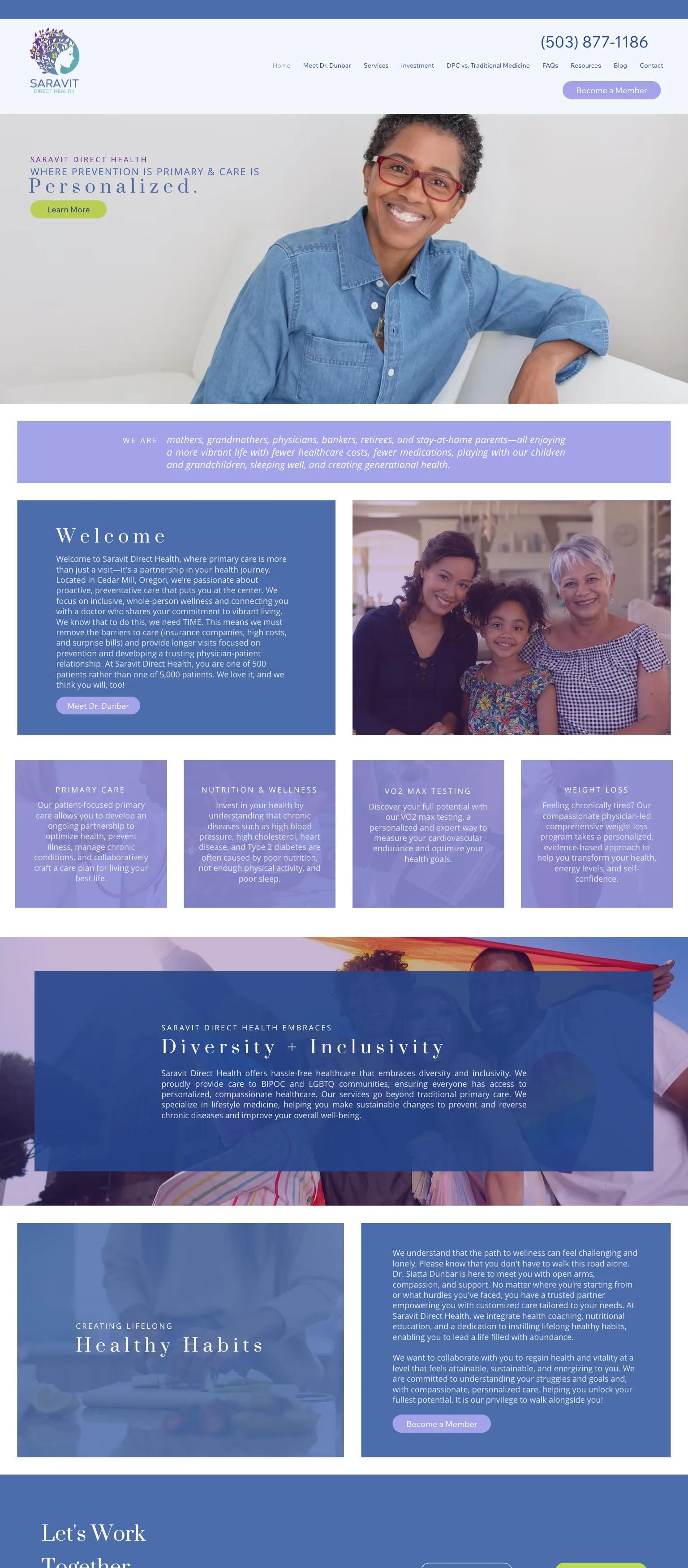 Saravit Wellness screenshot