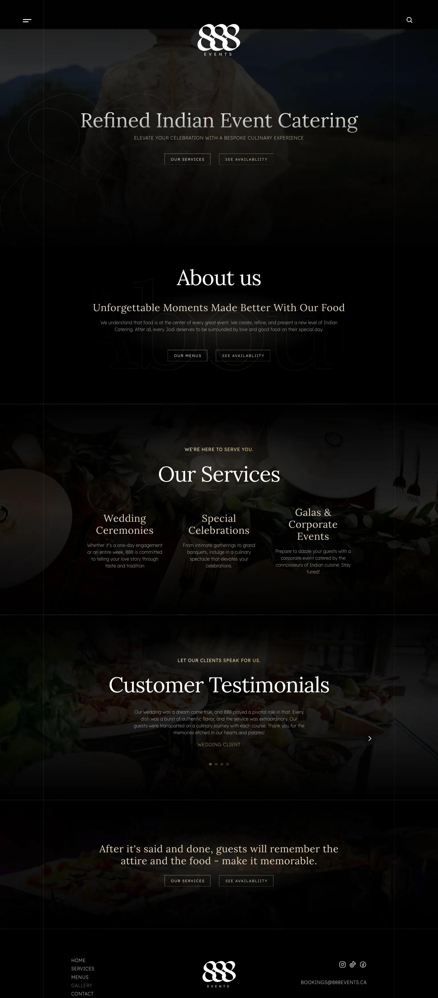 888Events screenshot