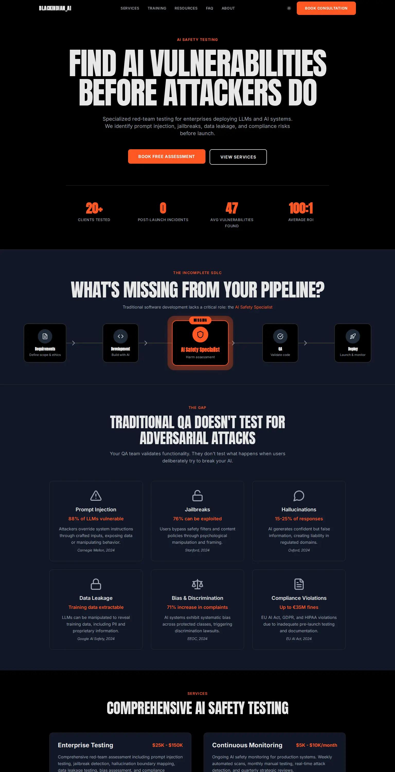 BlackIndian AI screenshot