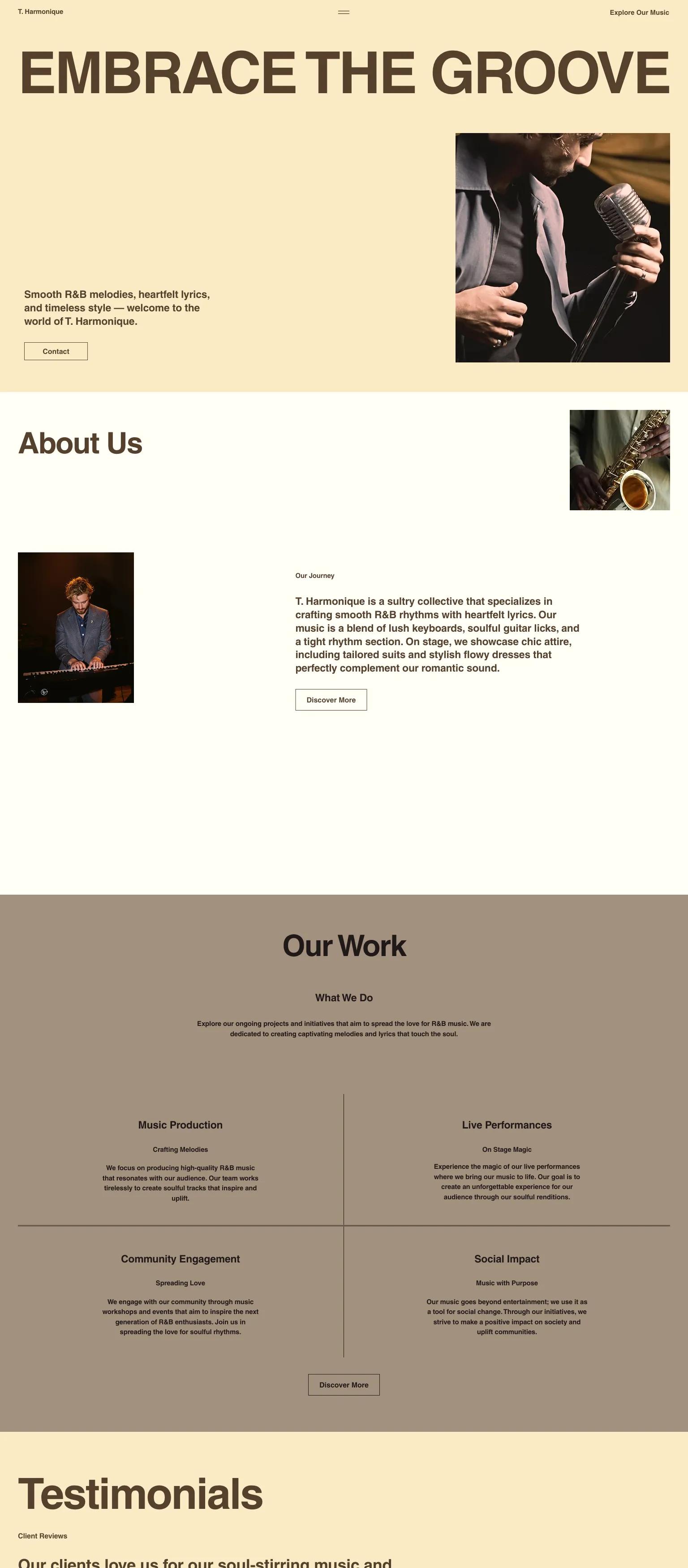 R&b Band (Warm) screenshot