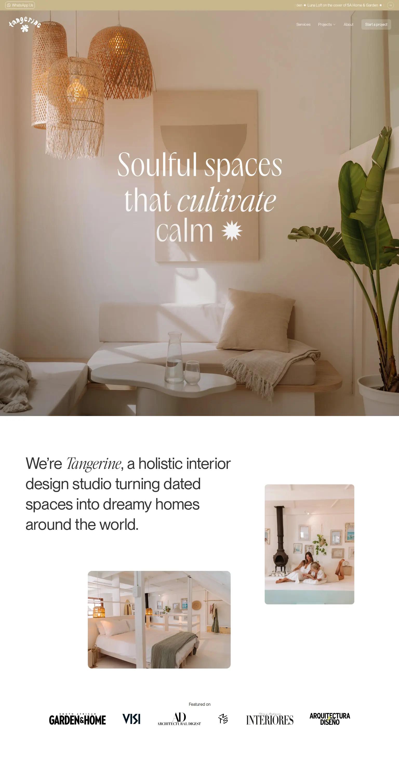 Tangerine Studio screenshot