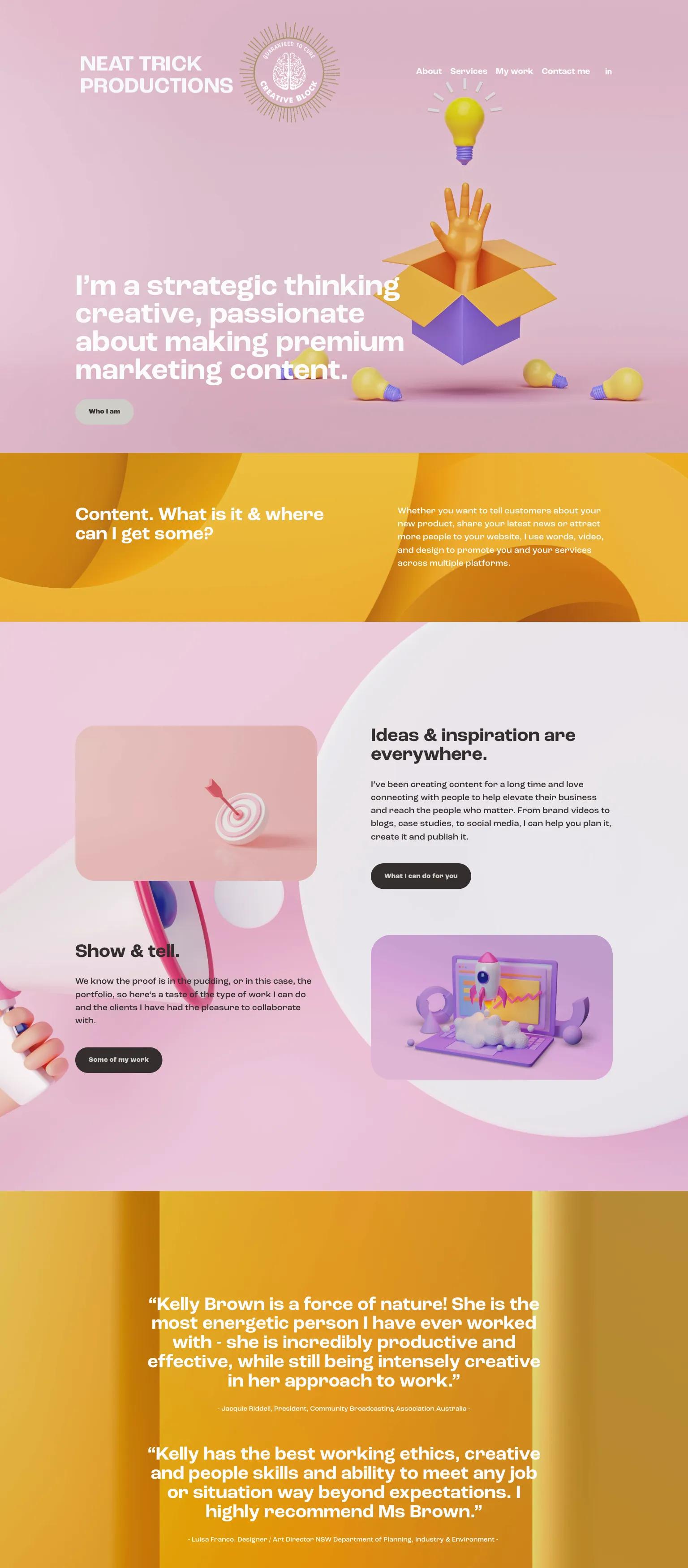 Neattrick Productions screenshot