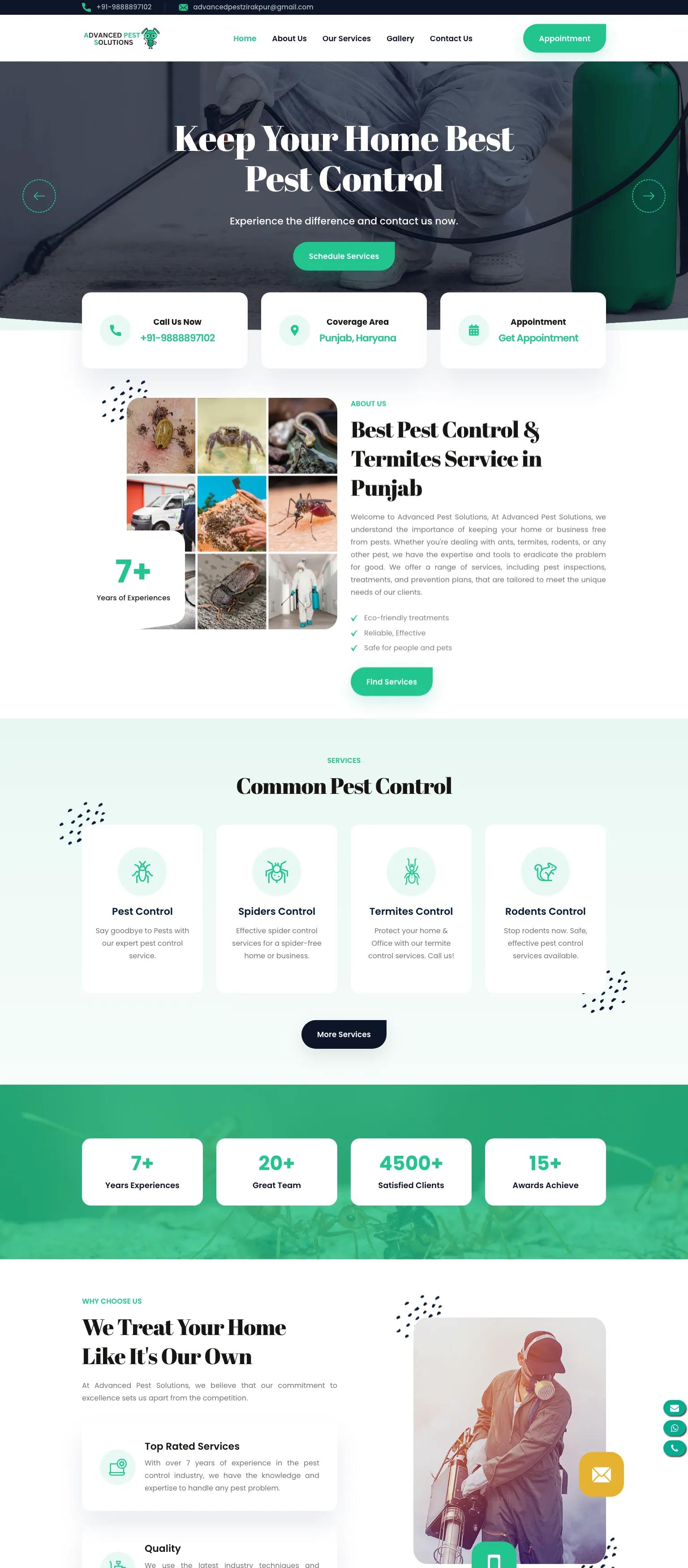 Advanced Pest Solutions screenshot