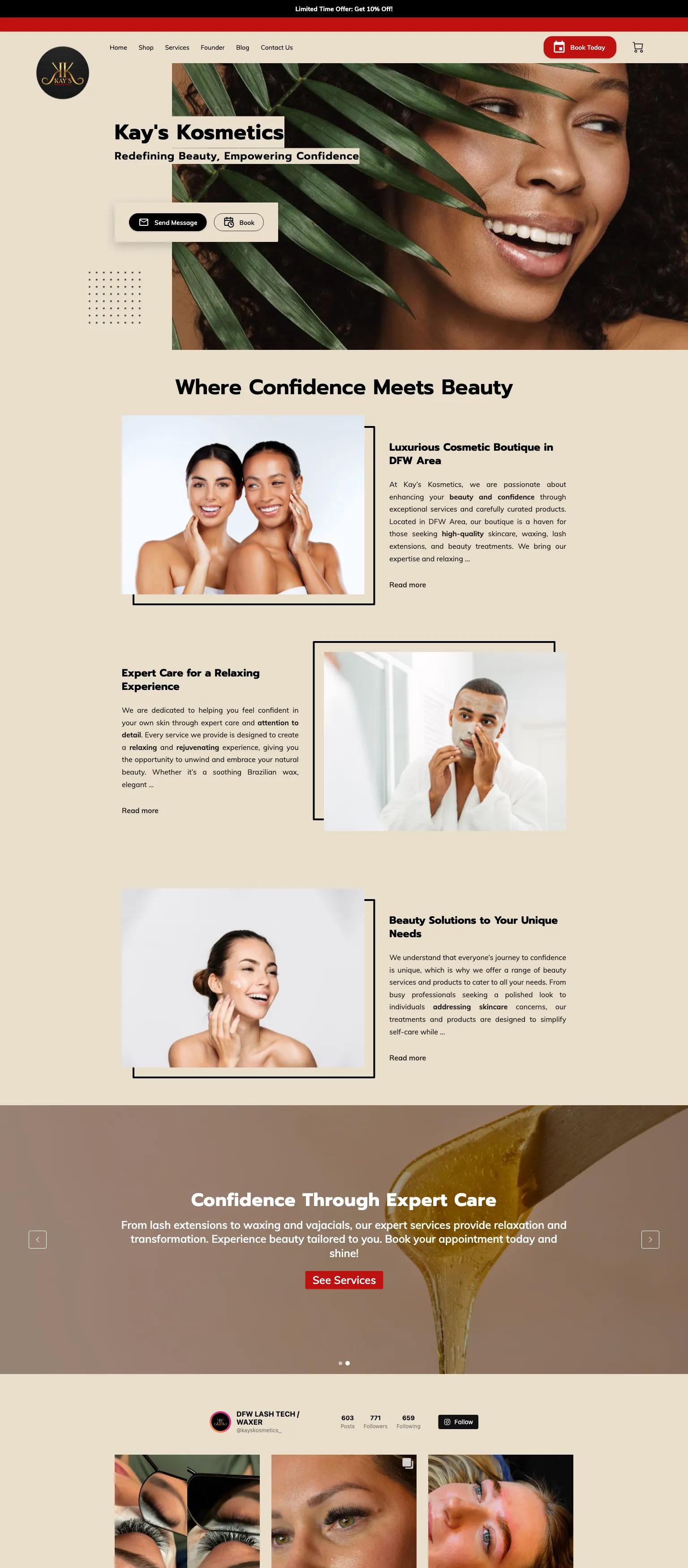 Kay's Kosmetics screenshot