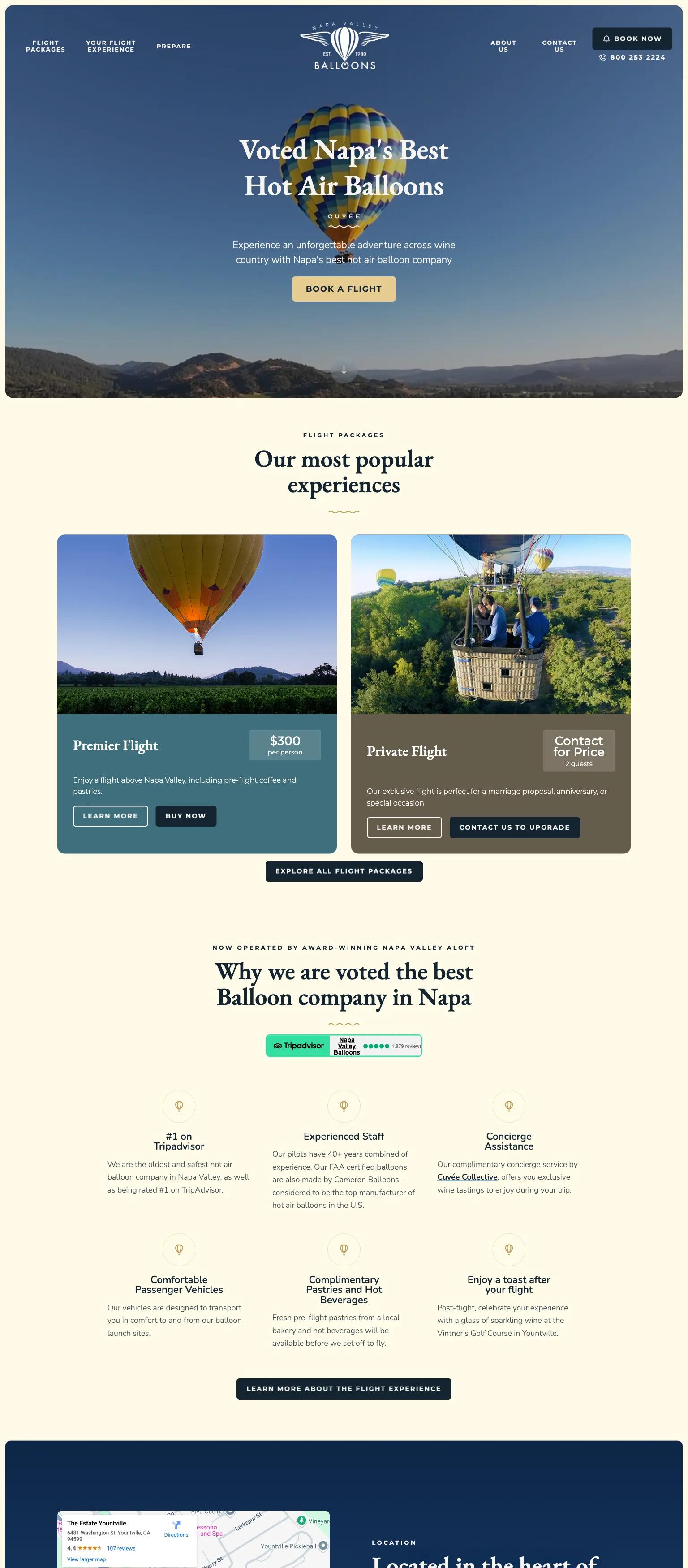 Napa Valley Aloft screenshot